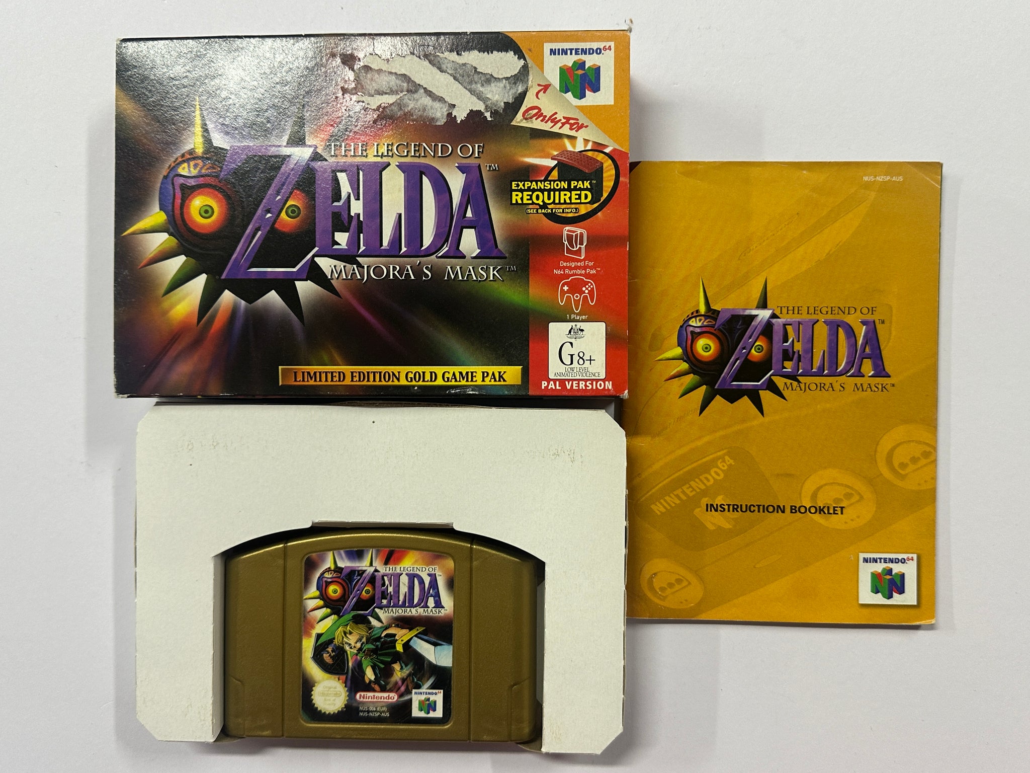 The Legend of Zelda: Majora's Mask Complete in Box
