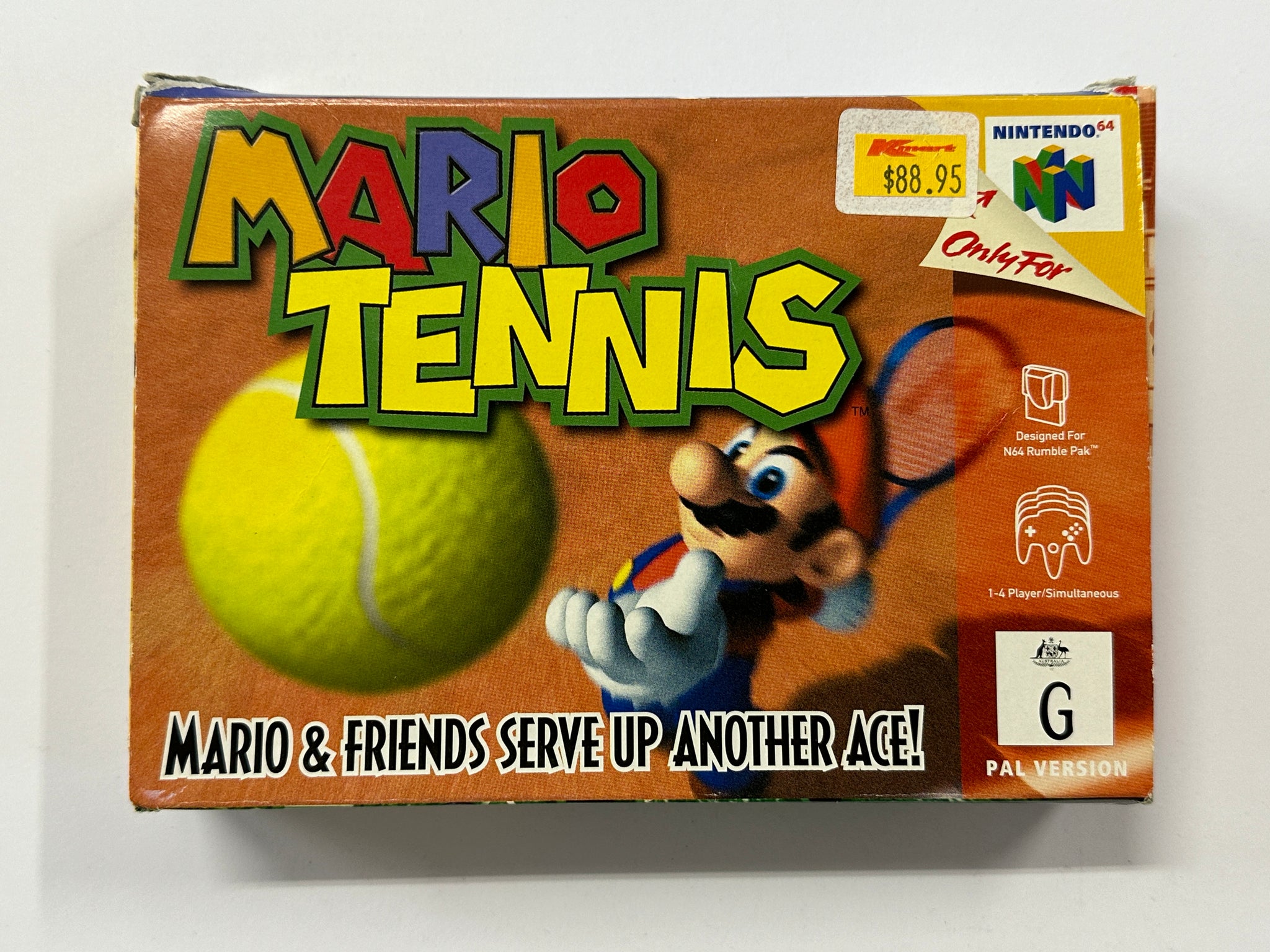 Mario Tennis Complete In Box