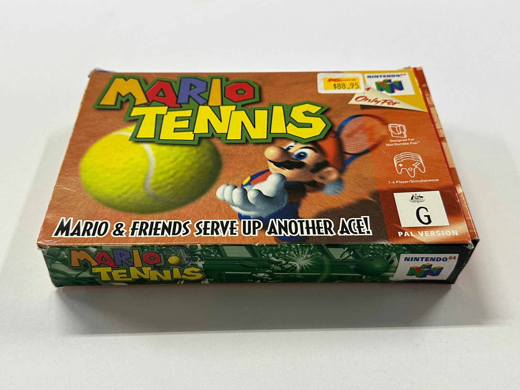 Mario Tennis Complete In Box