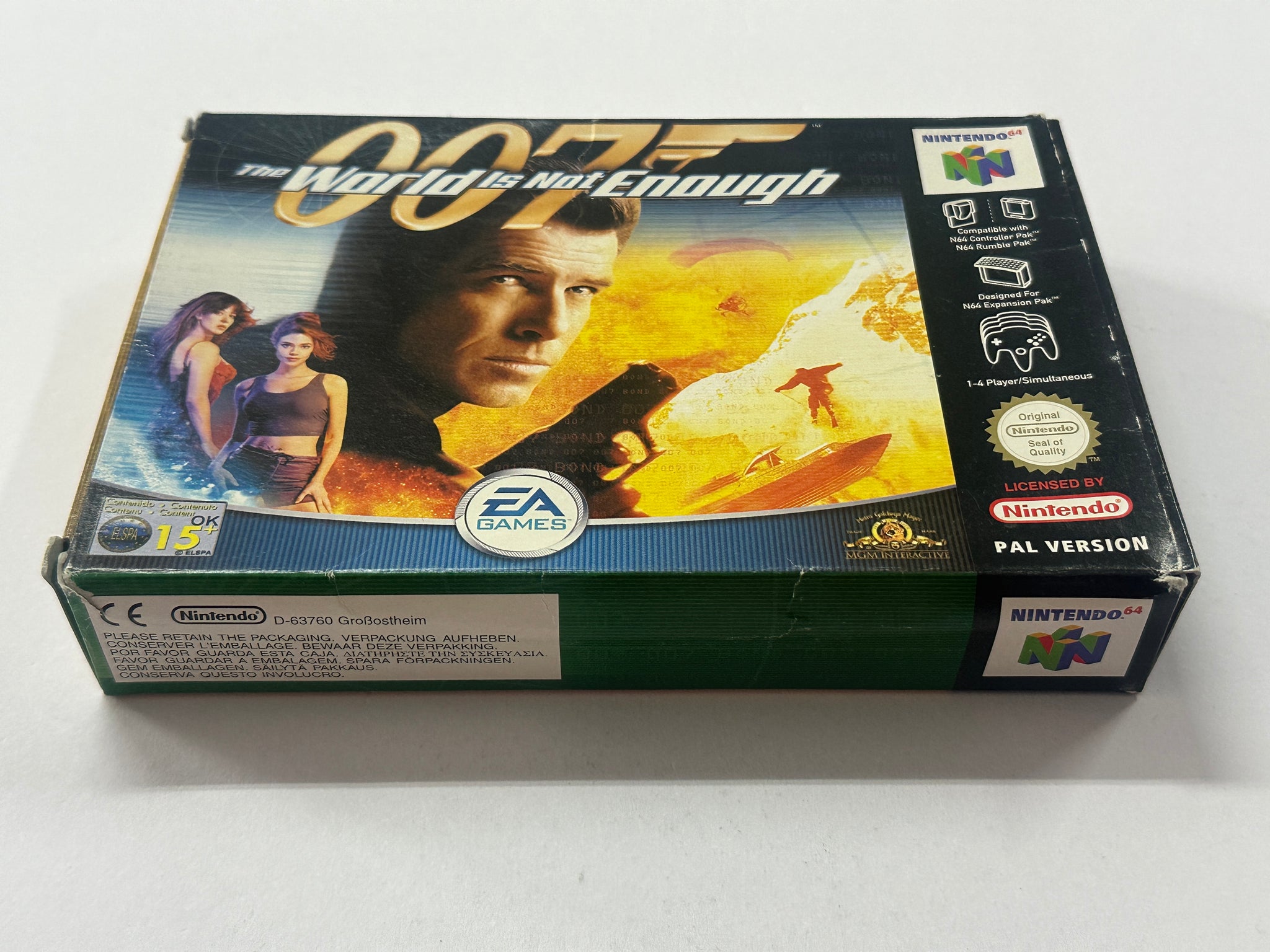 007 The World Is Not Enough Complete In Box