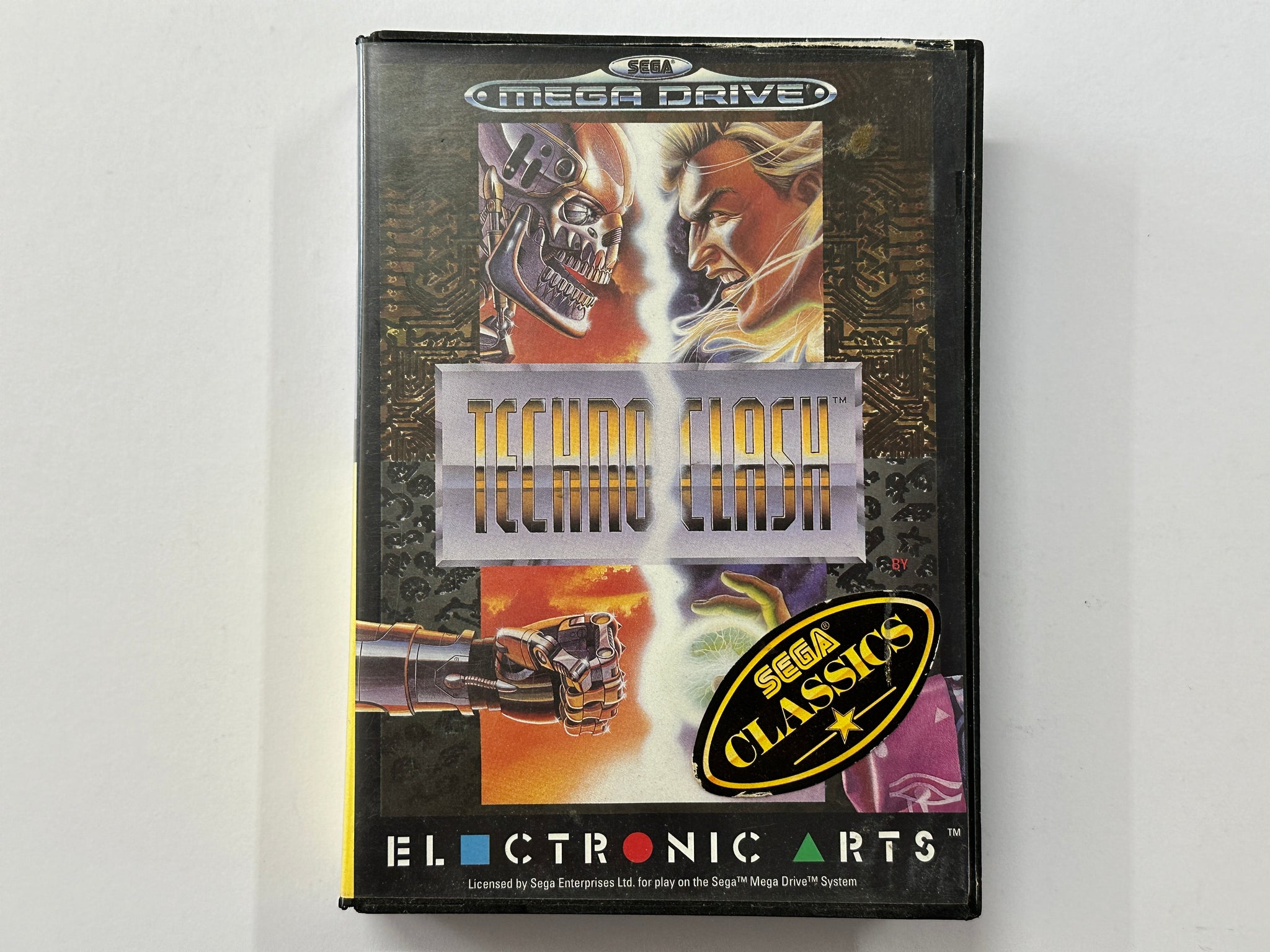 Techno Clash Complete In Original Case
