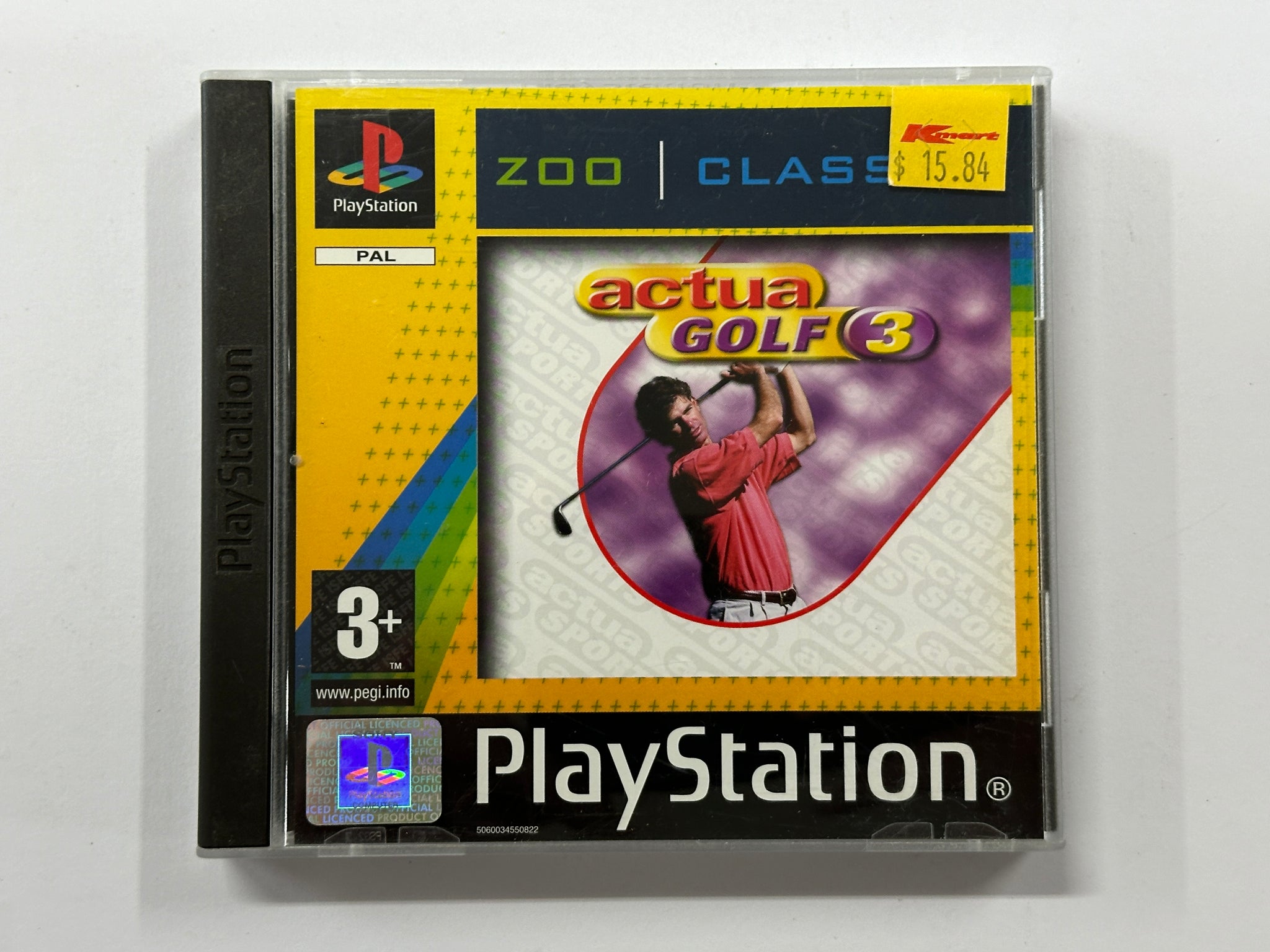 Actua Golf 3 Complete In Original Case