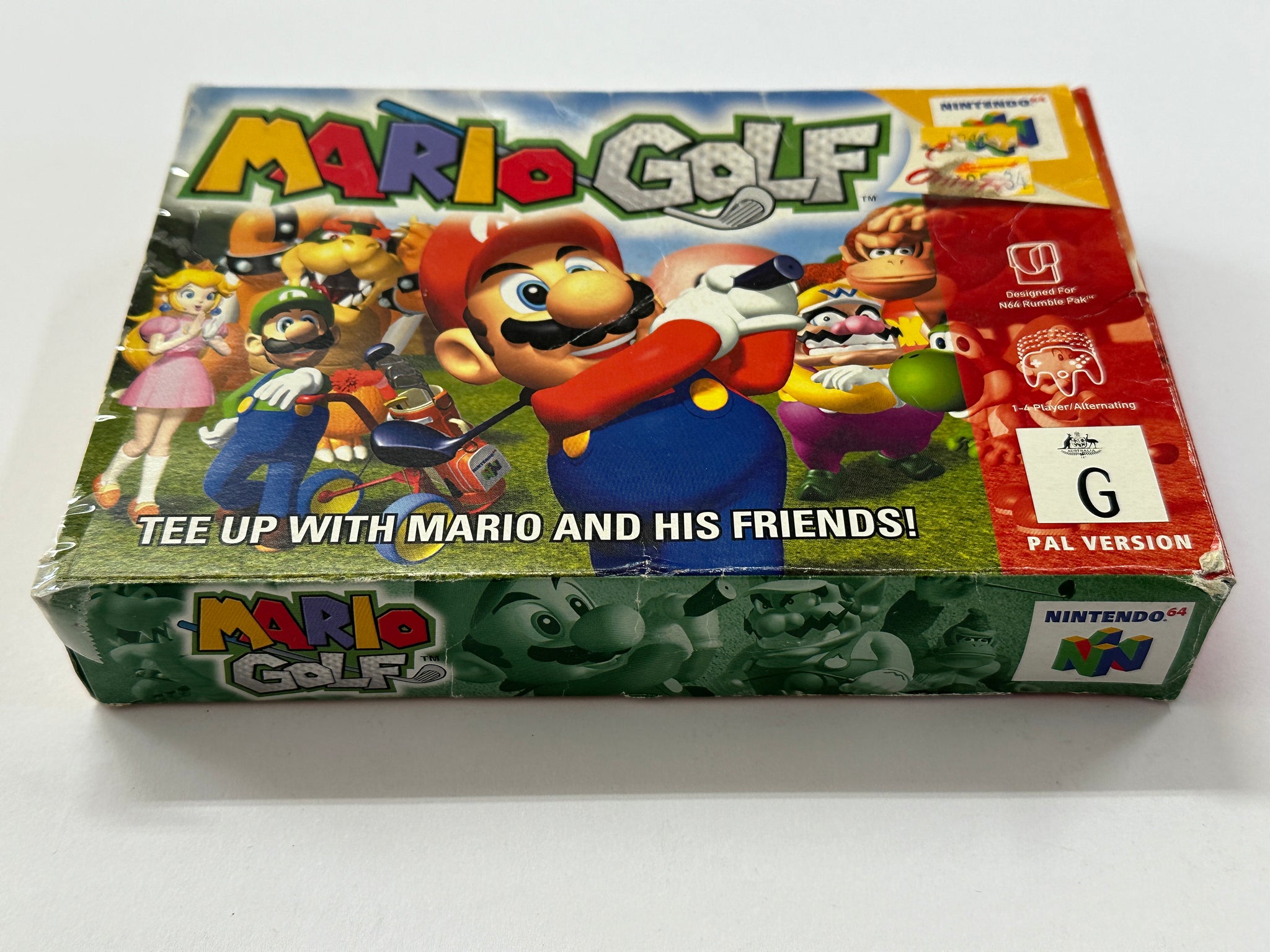 Mario Golf In Original Box