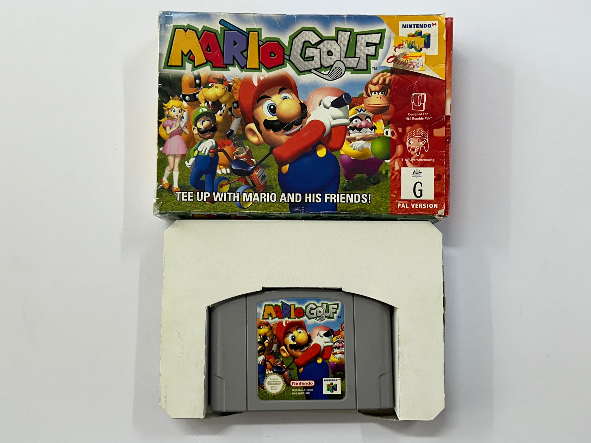 Mario Golf In Original Box