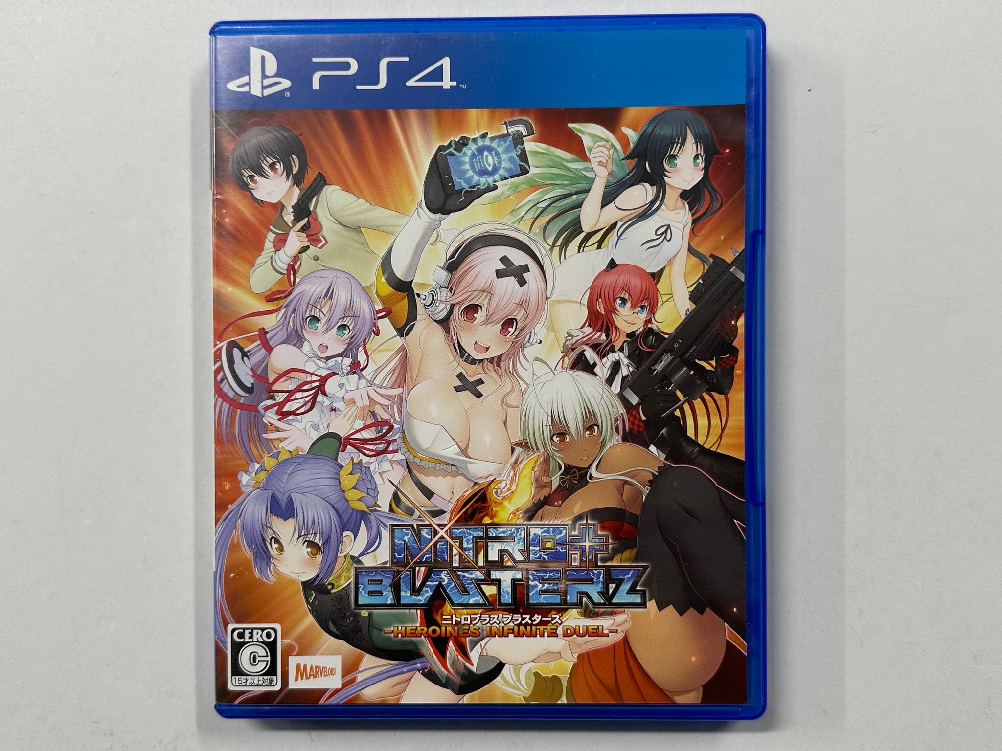 Nitro Blasterz Heroines Infinite Duel NTSC J Compelte In Original Case