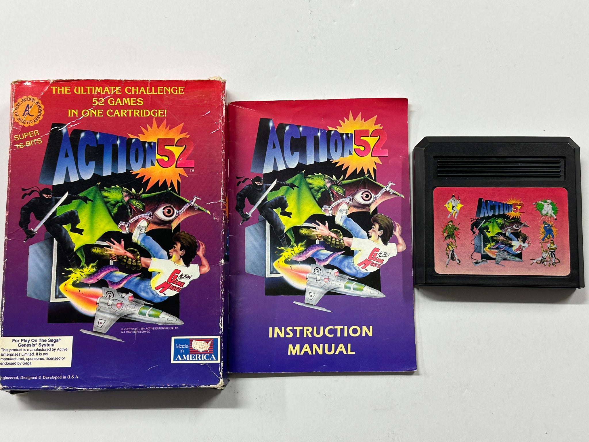 Action 52 Complete In Box
