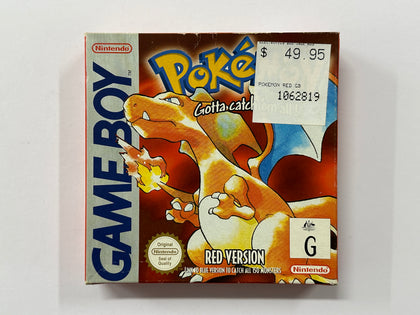 Pokemon Red Complete In Box