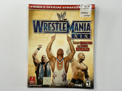 Wrestlemania XIX Prima Official Strategy Guide Brand New & Sealed
