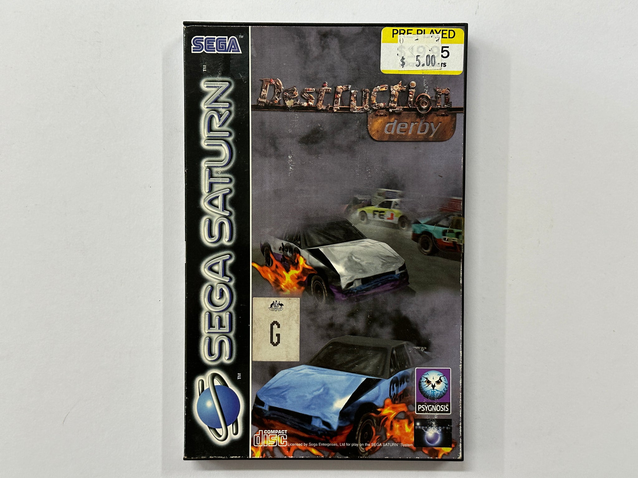 Destruction Derby Complete In Original Case