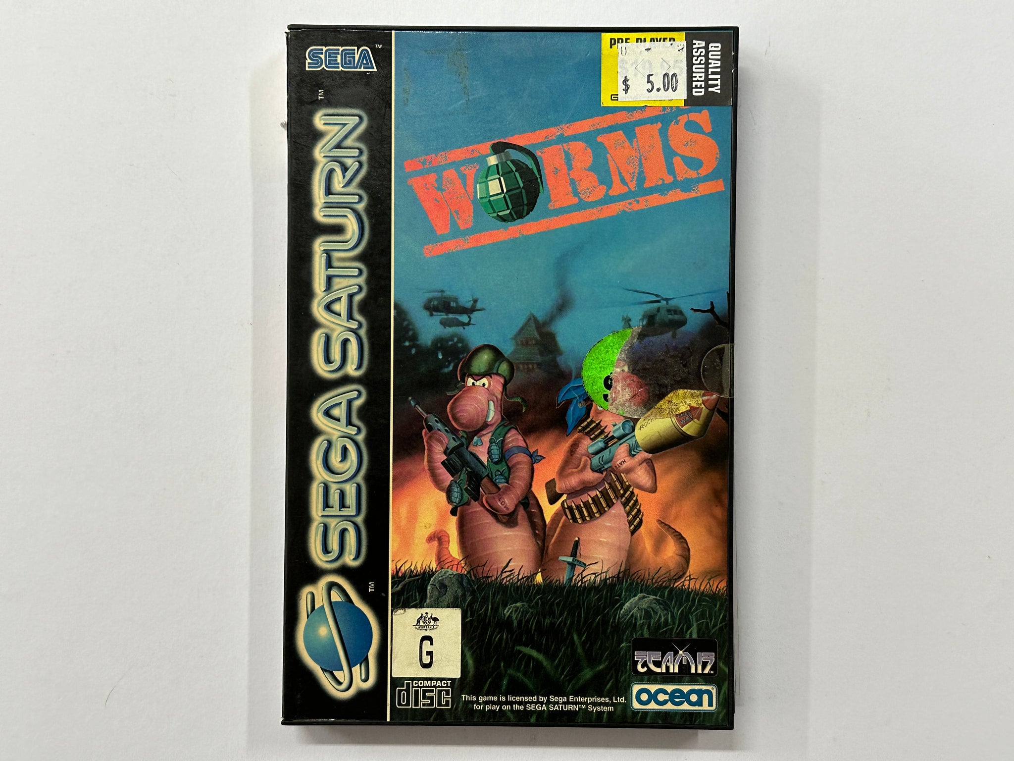 Worms Complete In Original Case