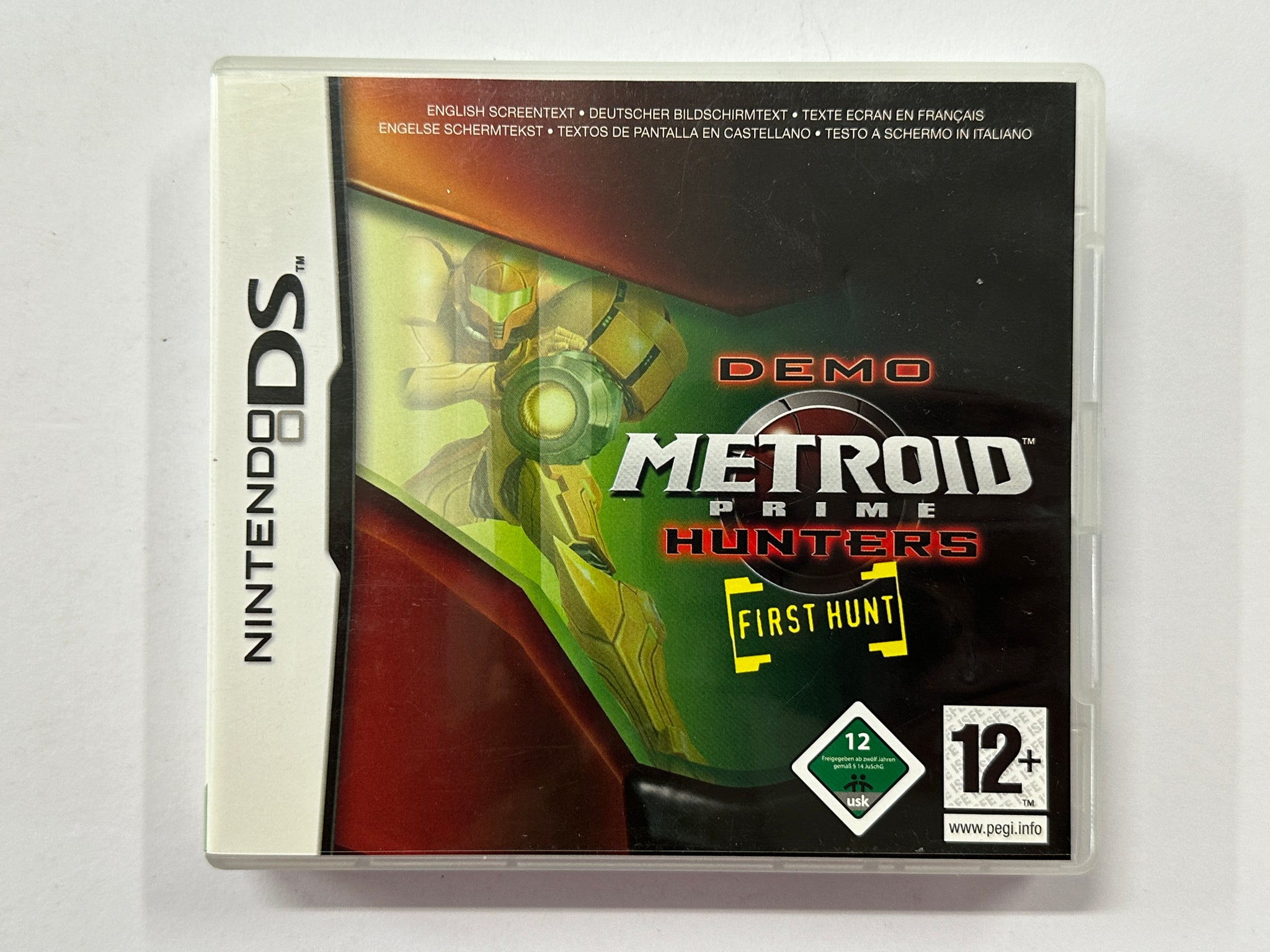 Metroid Prime Hunters First Hunt Demo Complete In Original Case