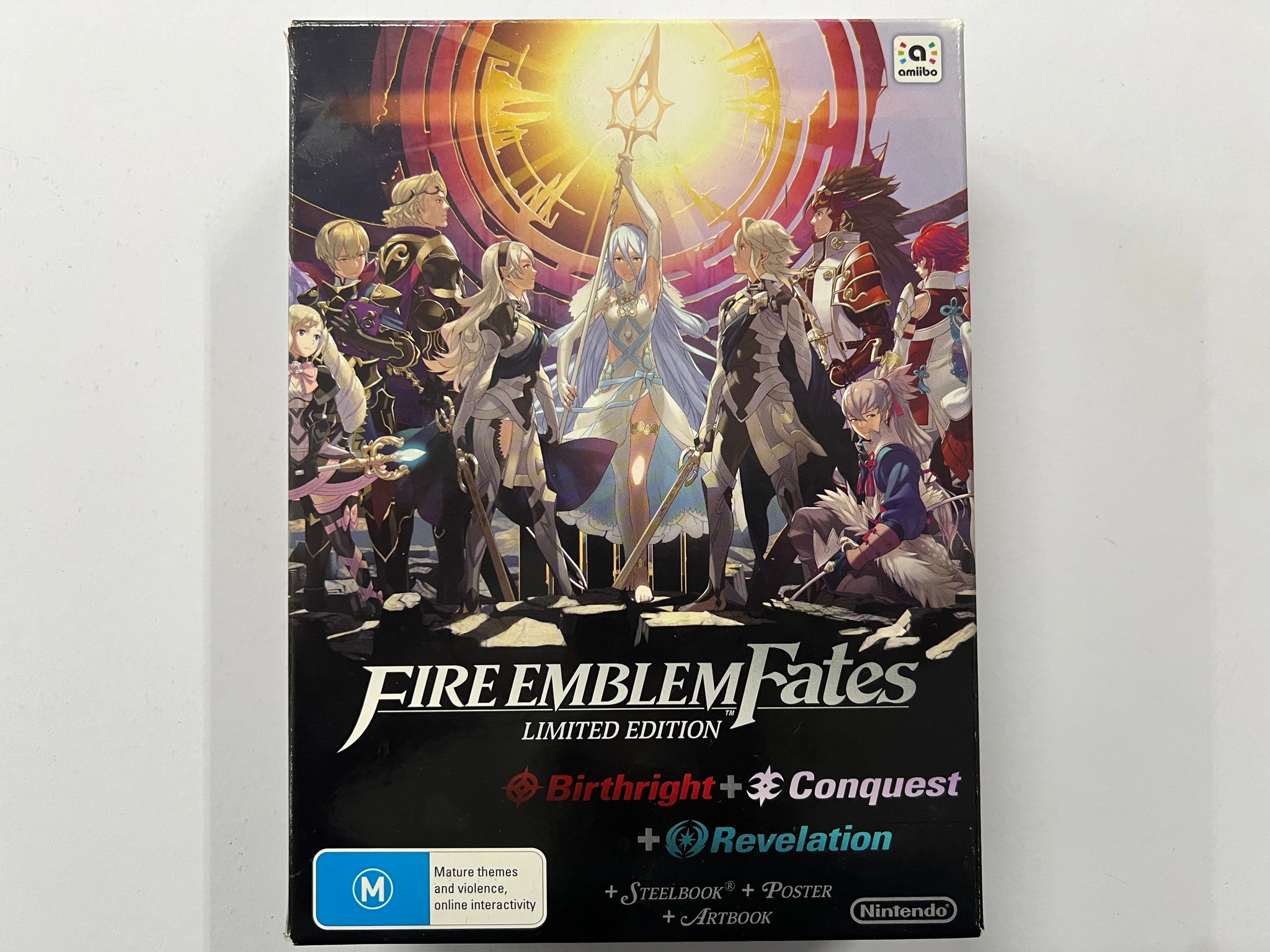 Fire Emblem Fates Limited Edition Box Set Complete In Box