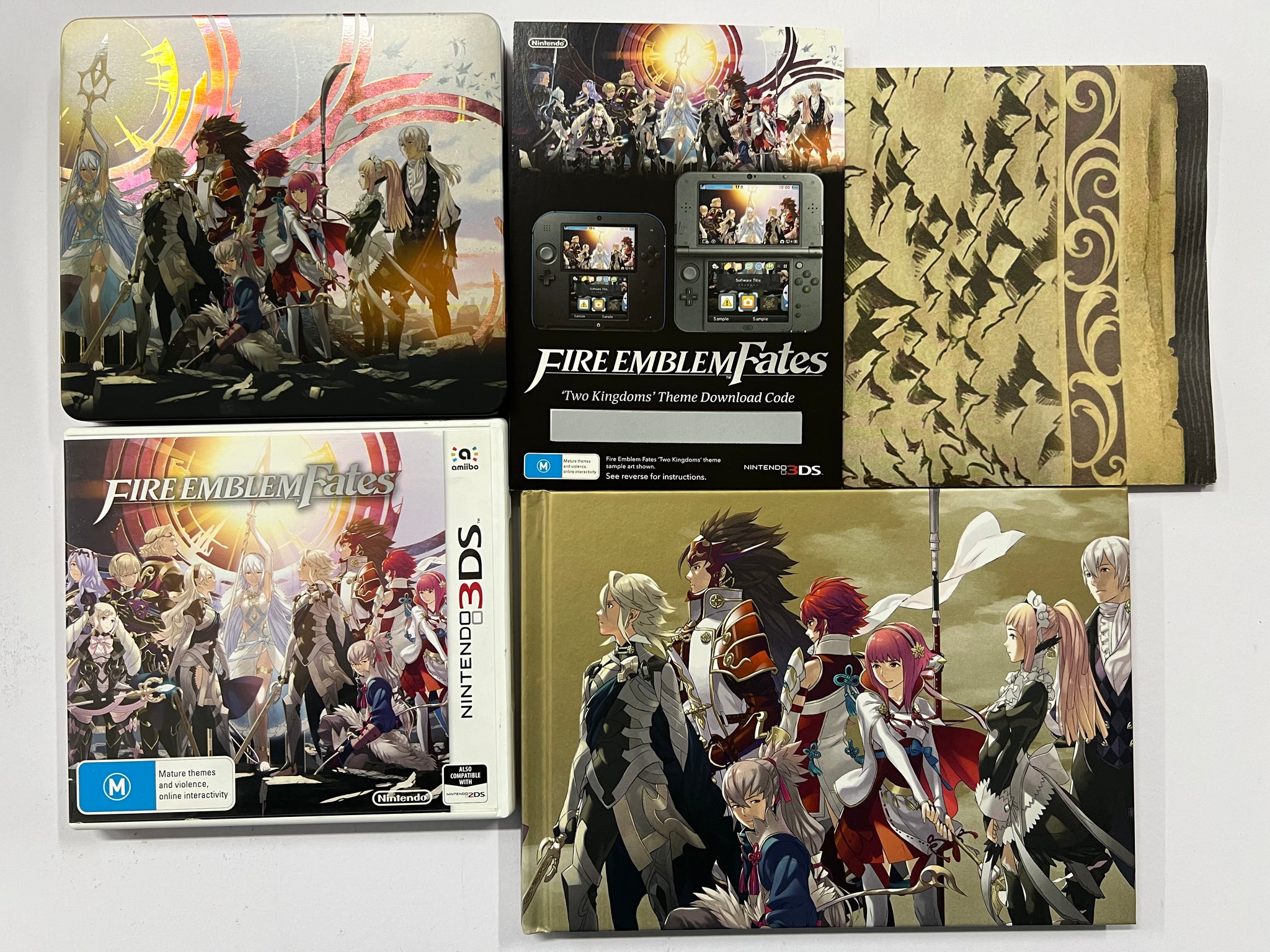 Fire Emblem Fates Limited Edition Box Set Complete In Box