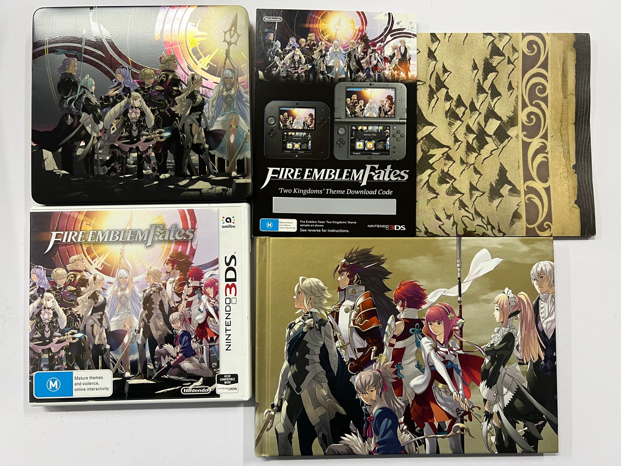 Fire Emblem Fates Limited Edition Box Set Complete In Box