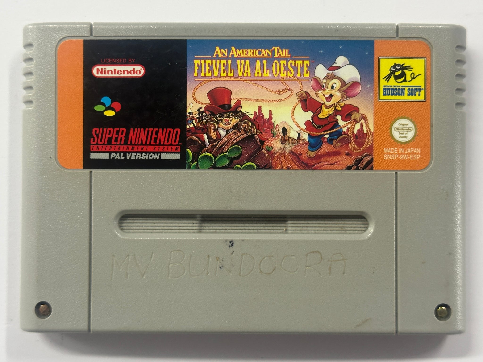 An American Tale Cartridge