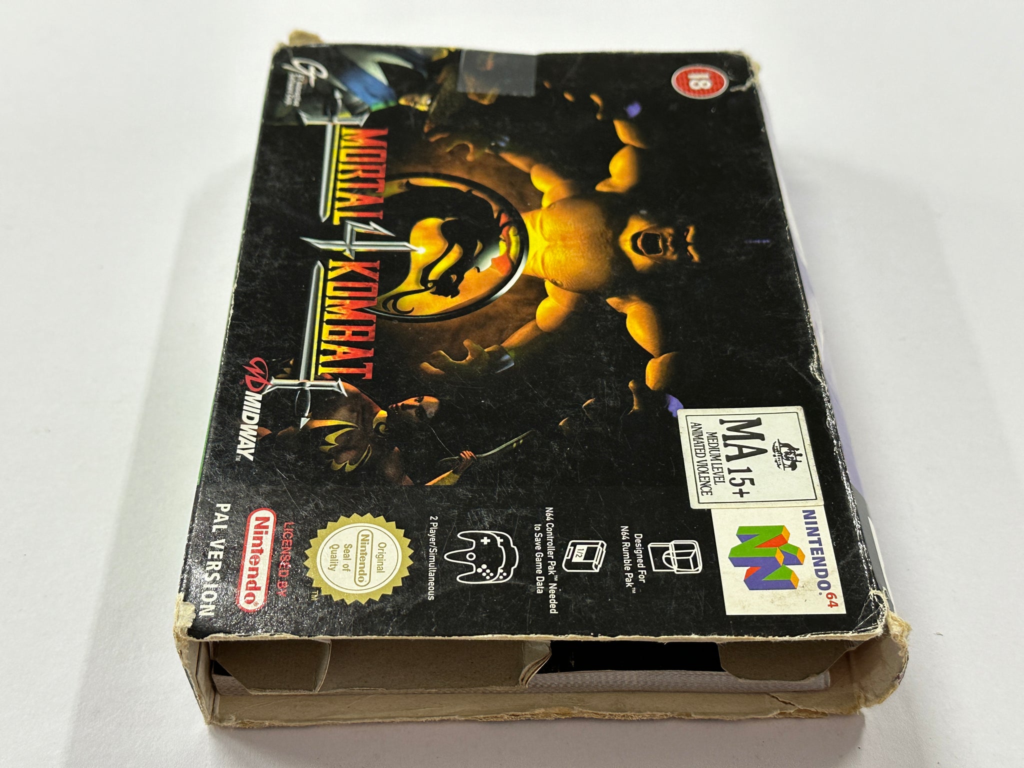 Mortal Kombat 4 Complete In Box