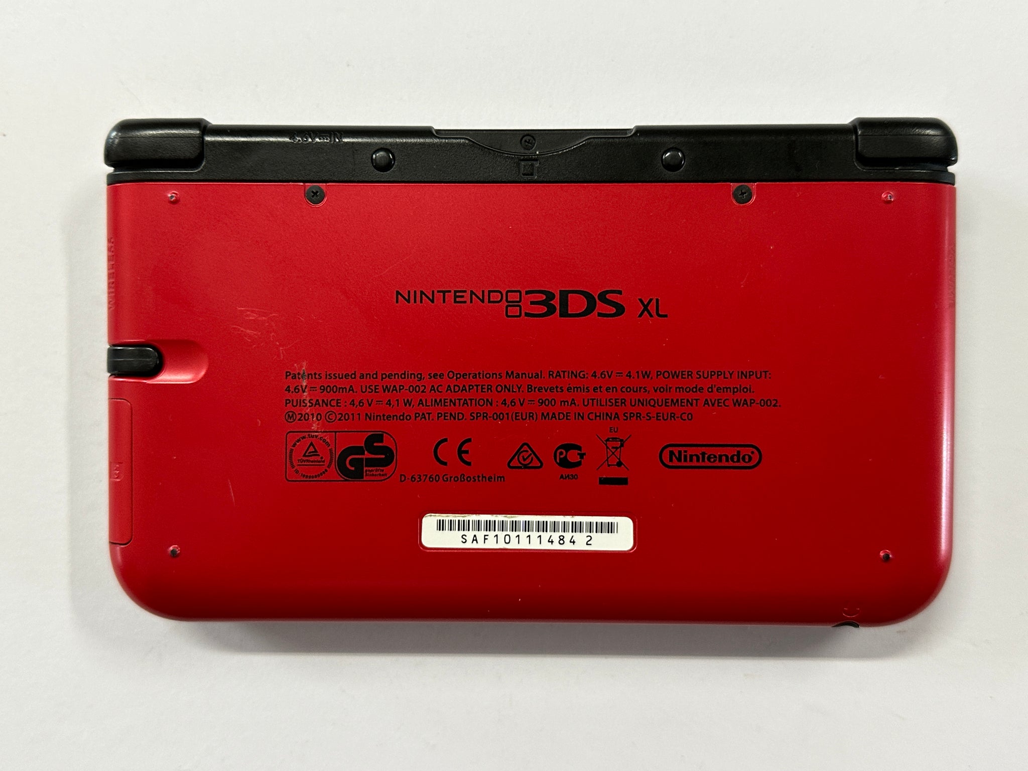 Nintendo 3DS XL Red Console