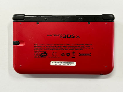 Nintendo 3DS XL Red Console with Charger