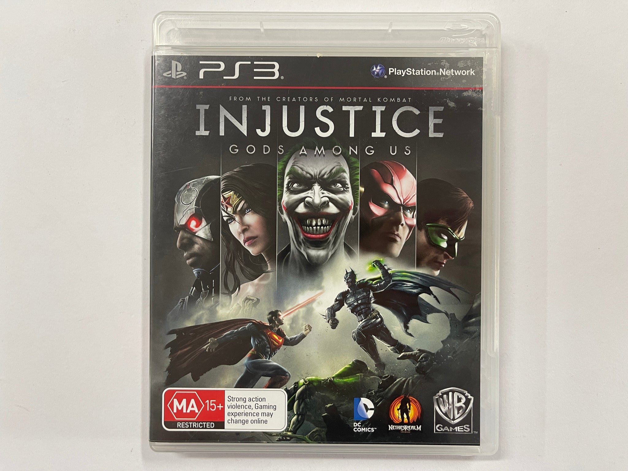 Injustice Gods Among Us Complete In Original Case