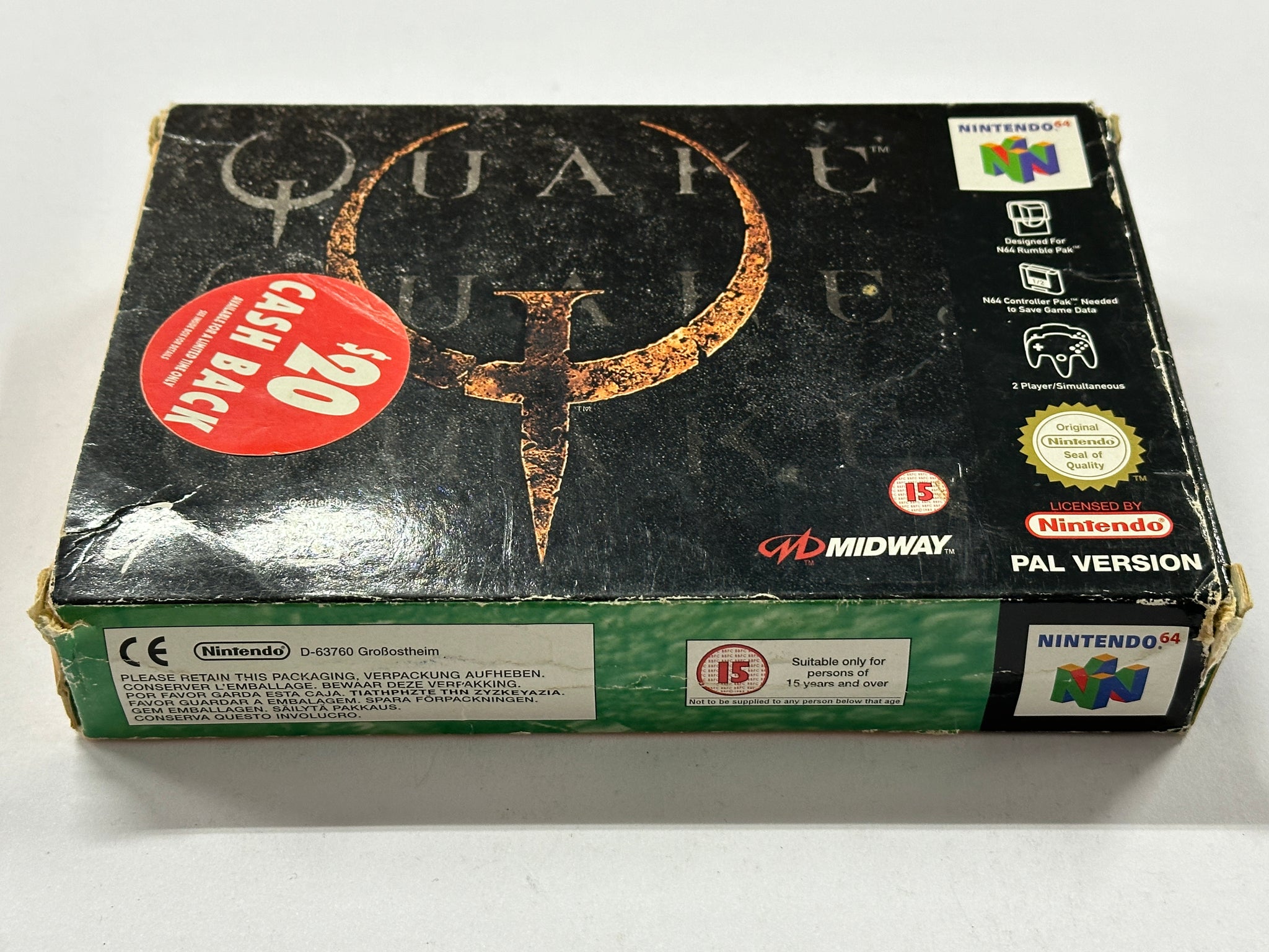Quake In Original Box
