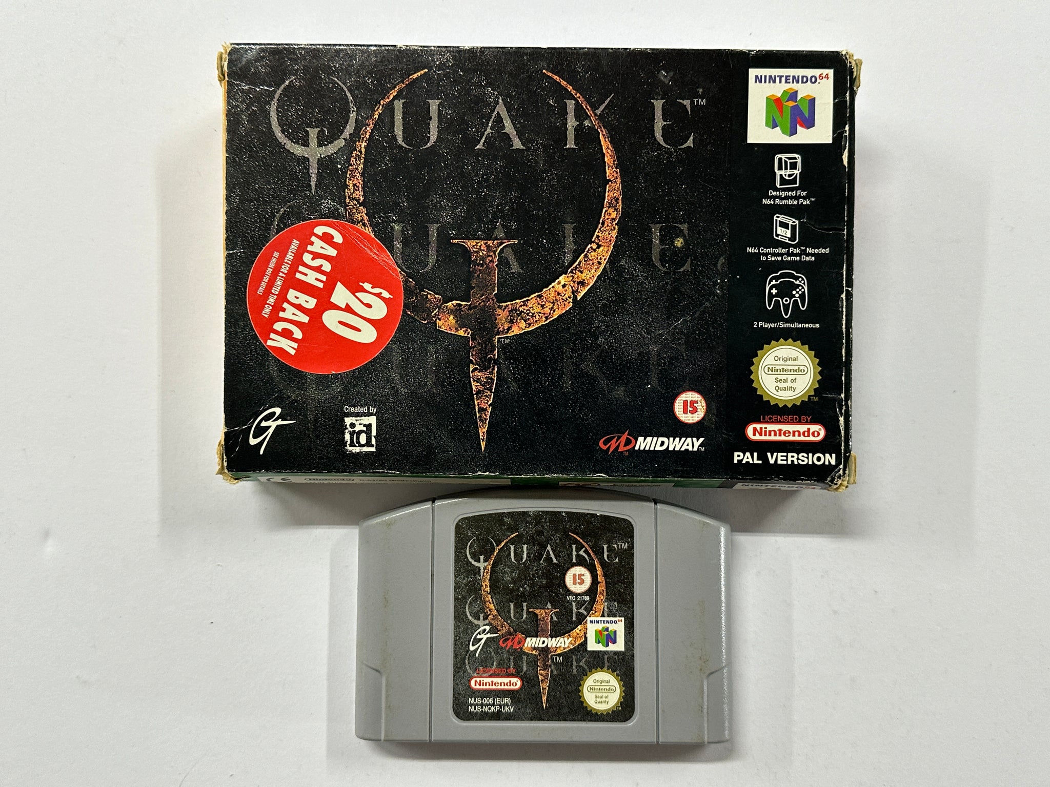 Quake In Original Box