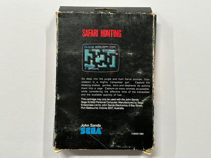 Safari Hunting For Sega SC3000 Complete In Box