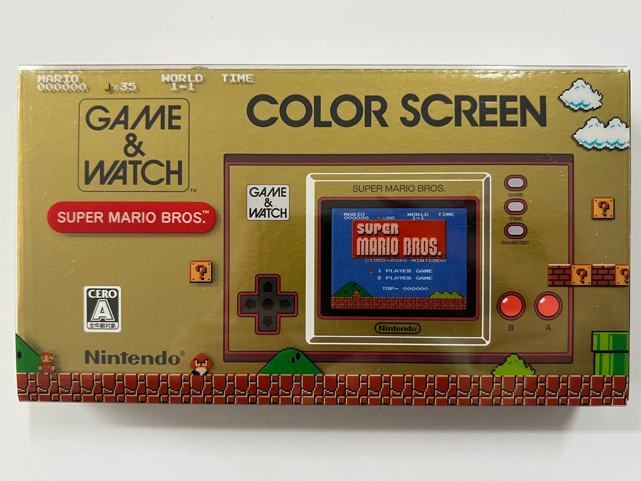 Super Mario Bros Nintendo Game & Watch Complete In Box