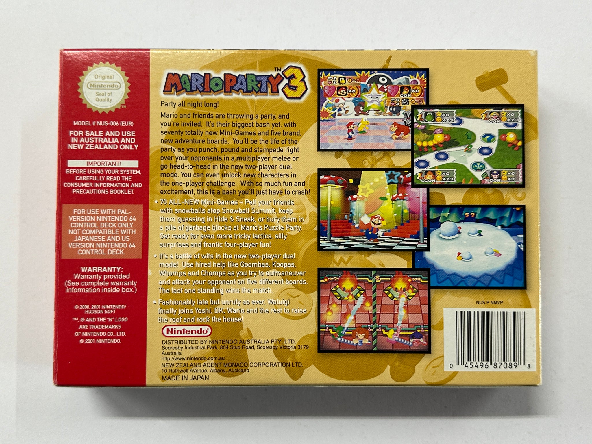Mario Party 3 Complete In Box