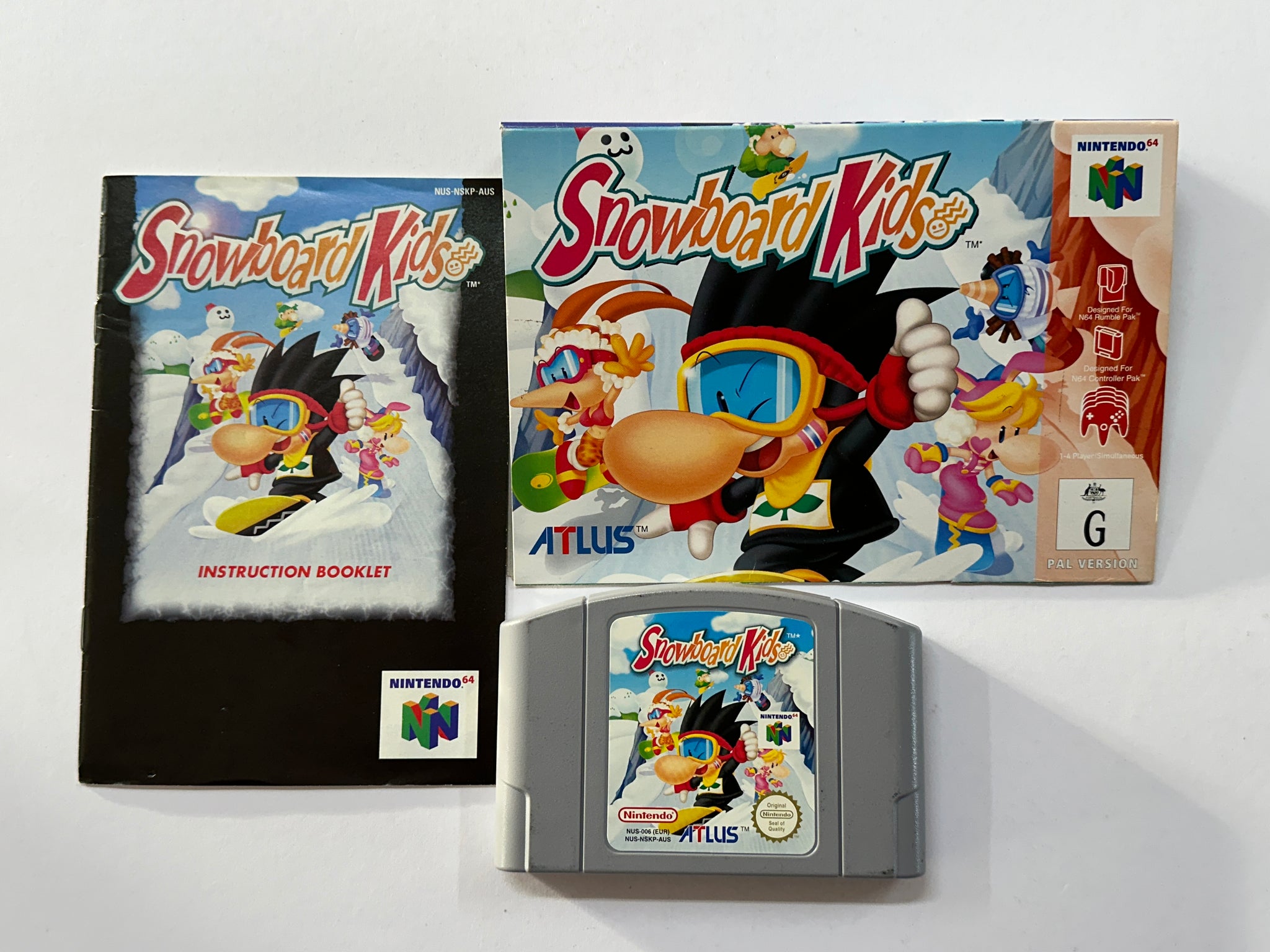 Snowboard Kids Complete In Box
