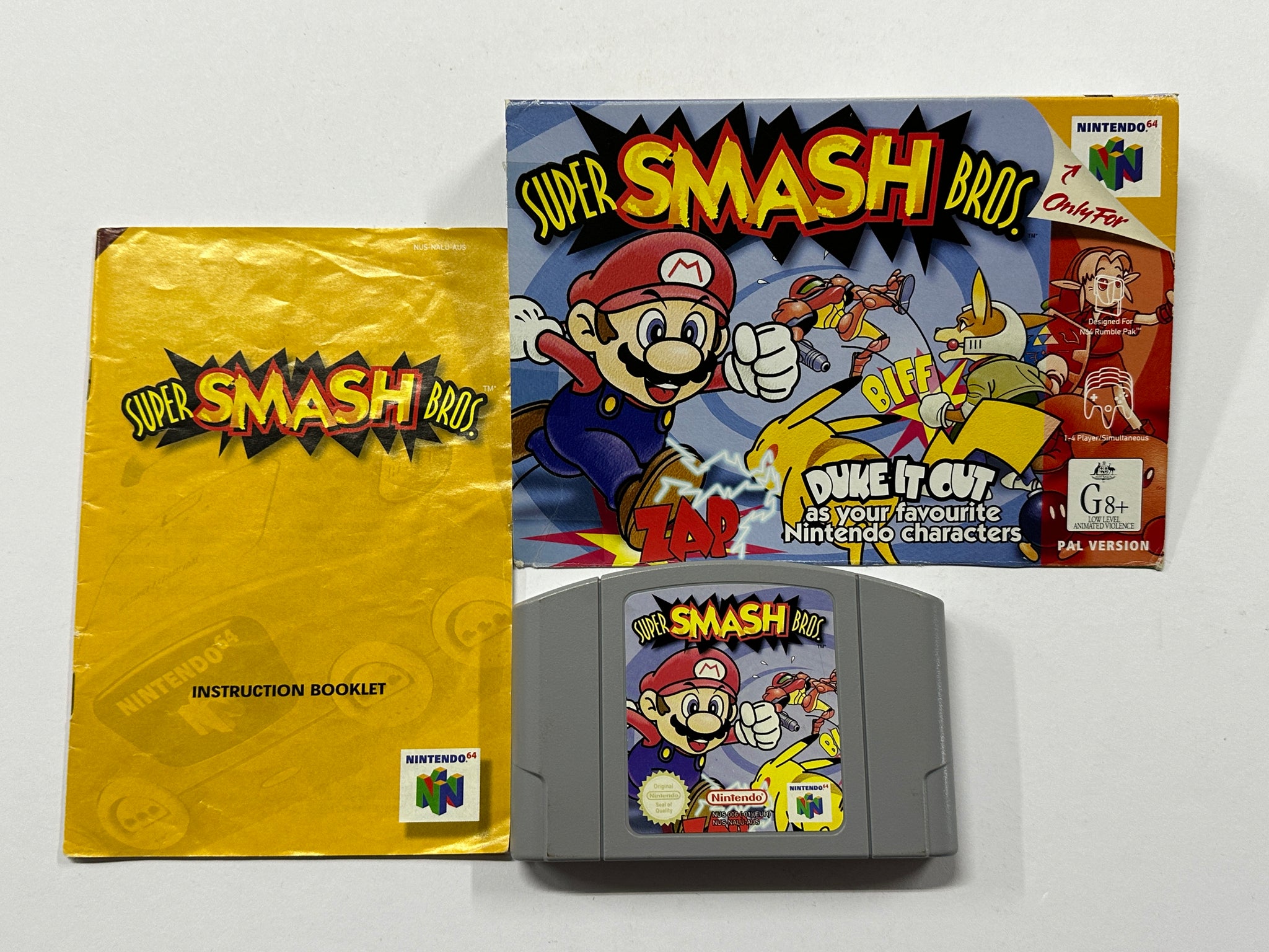 Super Smash Bros Complete In Box