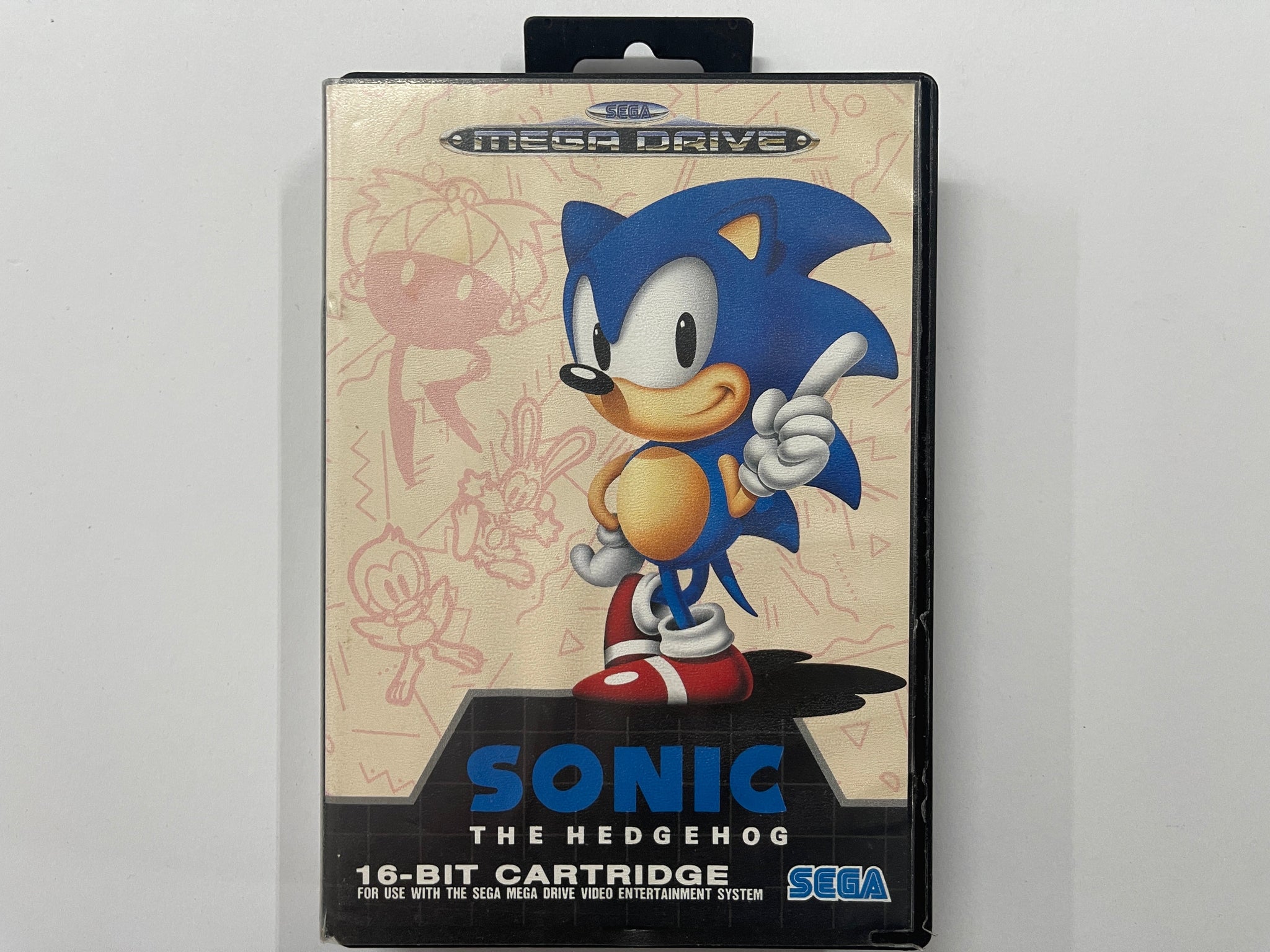 Sonic The Hedgehog Complete In Original Case