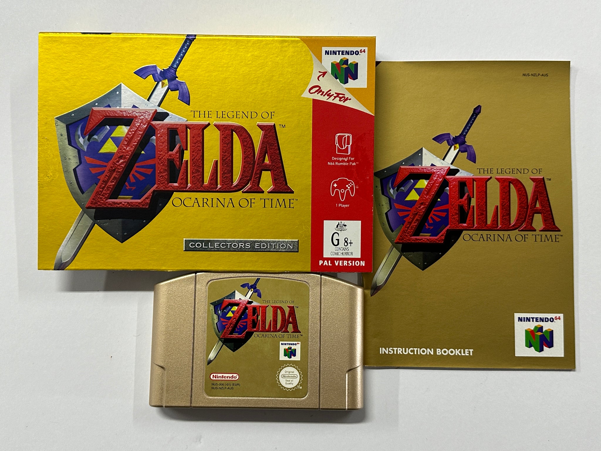 The Legend Of Zelda Ocarina Of Time Complete In Box