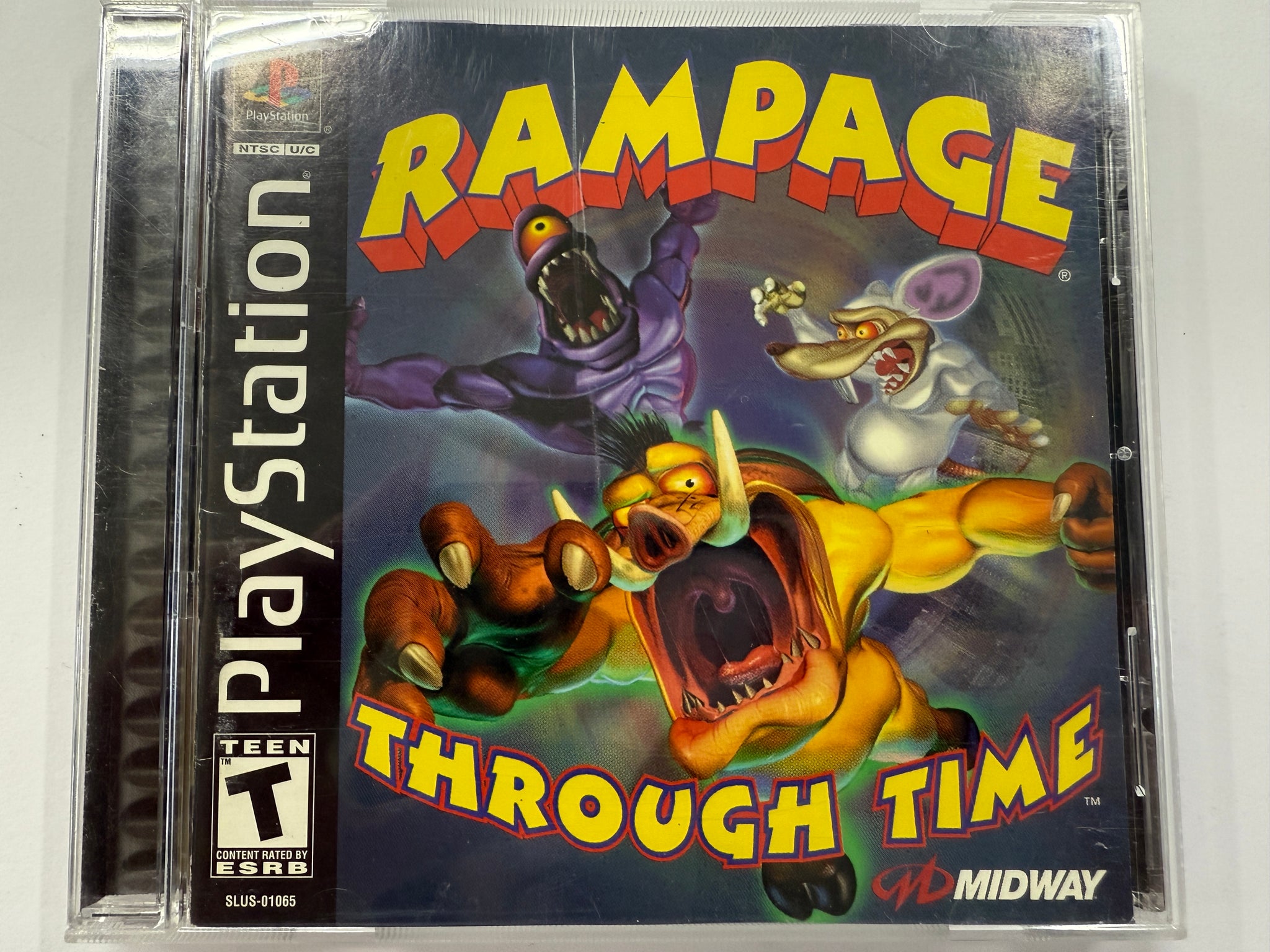 Rampage Through Time NTSC Complete in Original Case