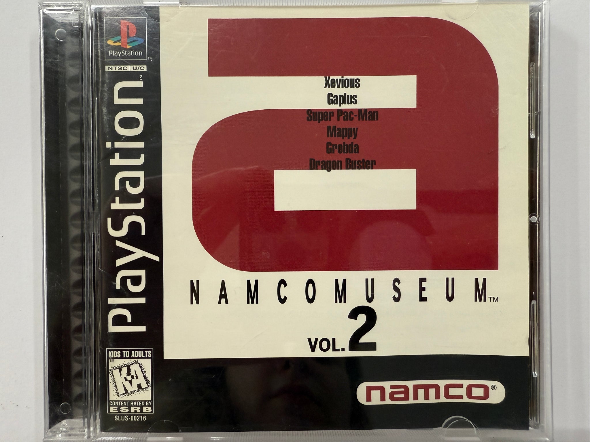 Namco Museum Vol.2 NTSC Complete in Original Case