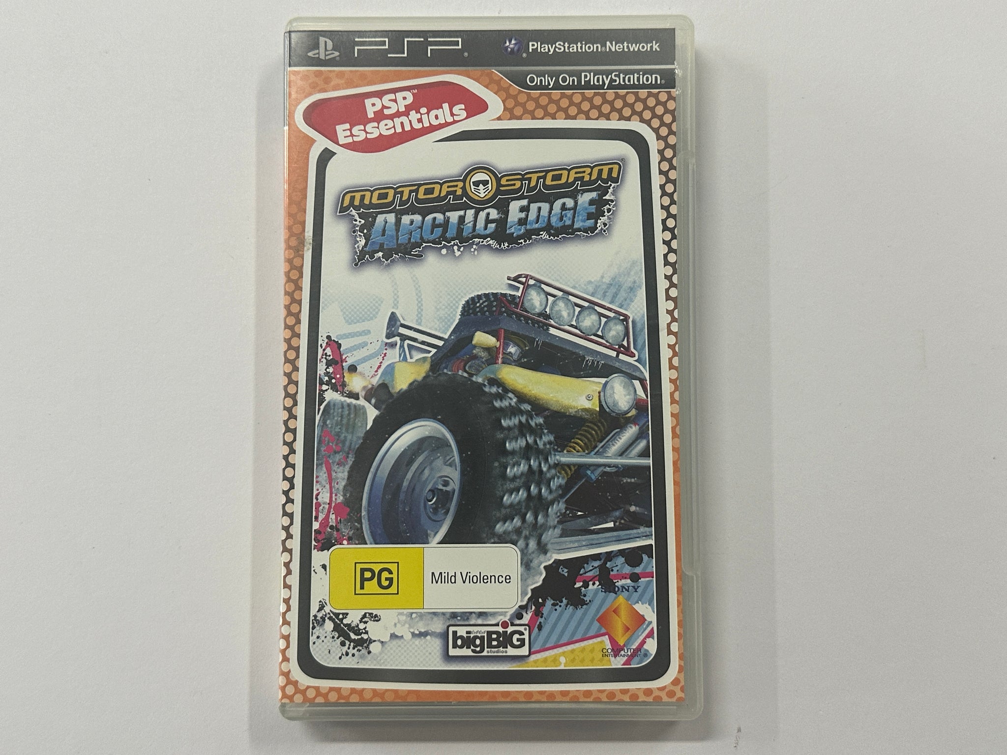 Motor Storm Arctic Edge Complete In Original Case