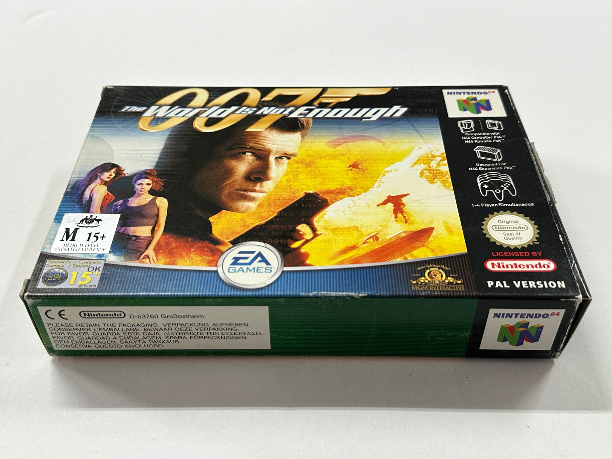 007 The World Is Not Enough Complete In Box