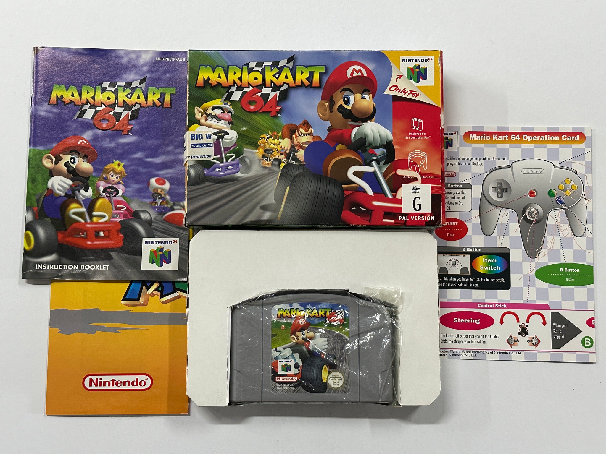 Mario Kart 64 Complete In Box