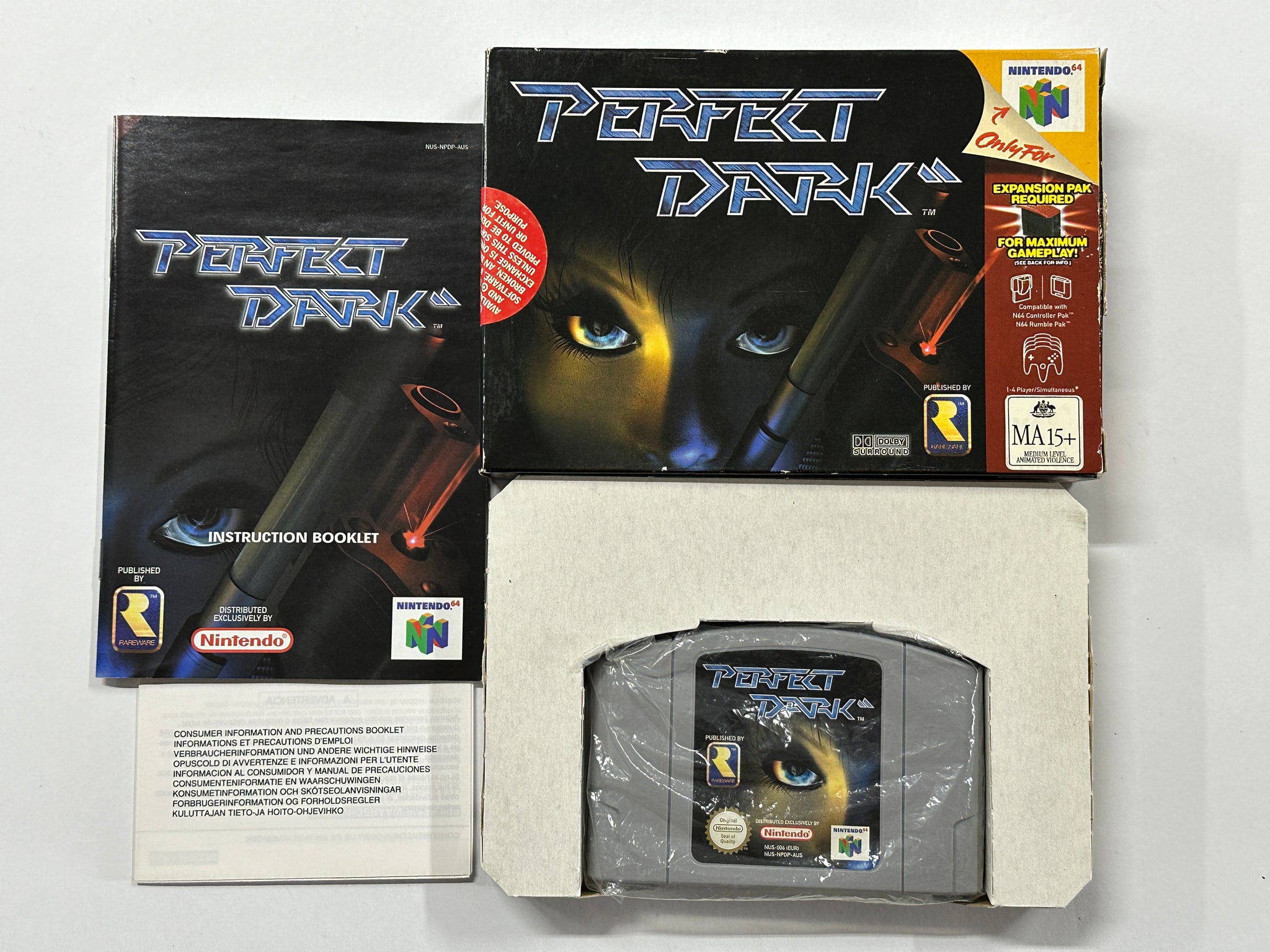 Perfect Dark Complete In Box