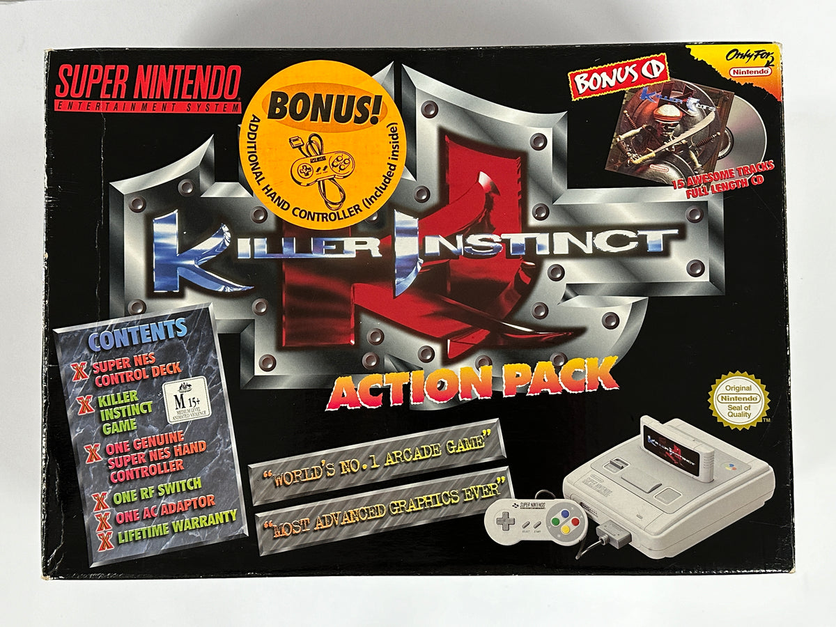 Nes Snes Game Pack Super Nintendo SNES Killer Instinct Action