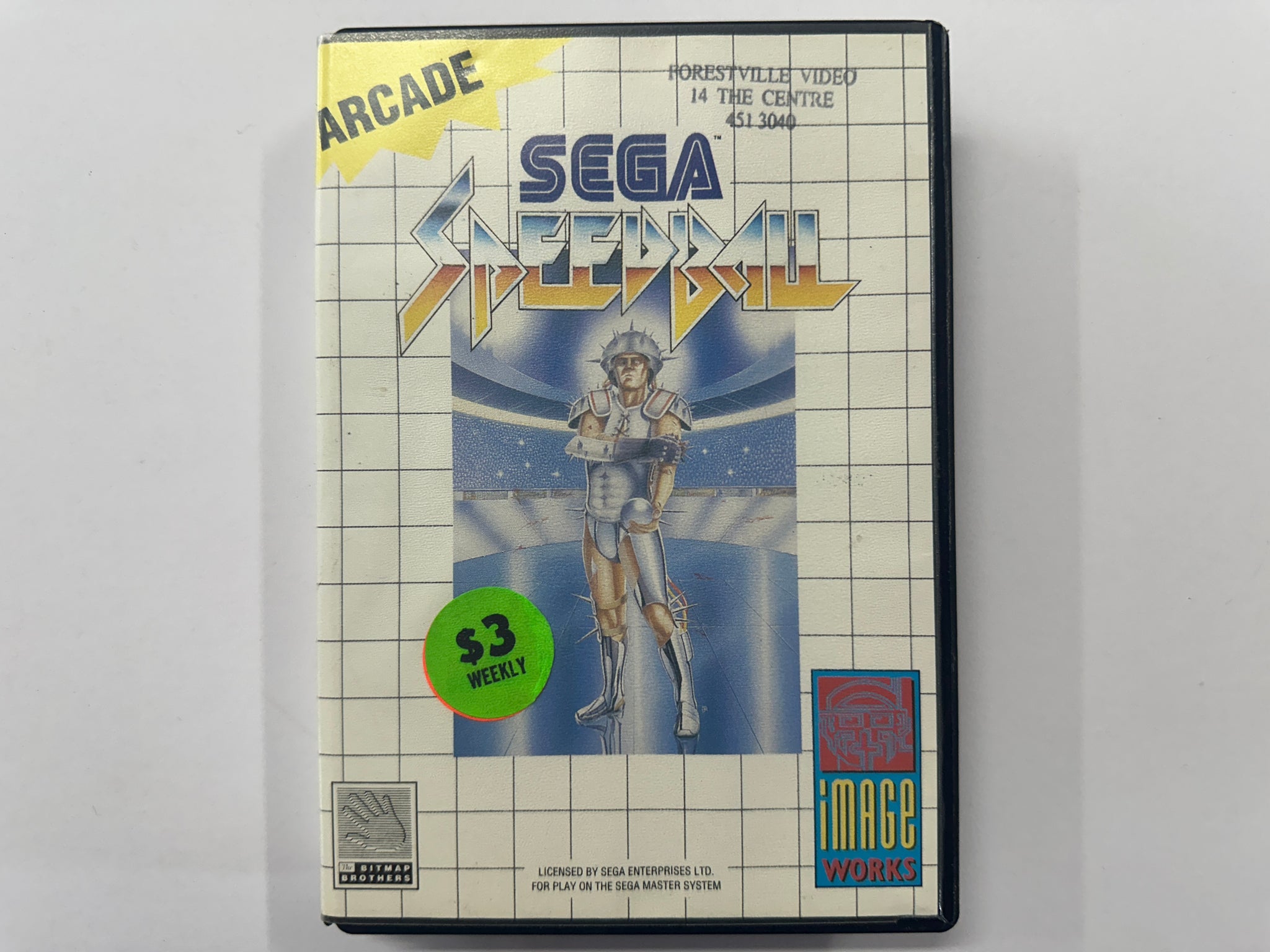 Speedball Complete In Original Case