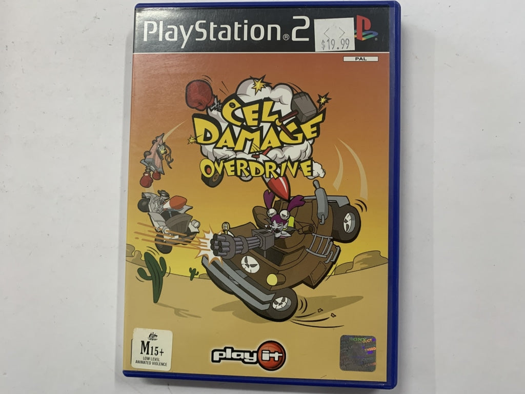 Cel Damage Overdrive In Original Case