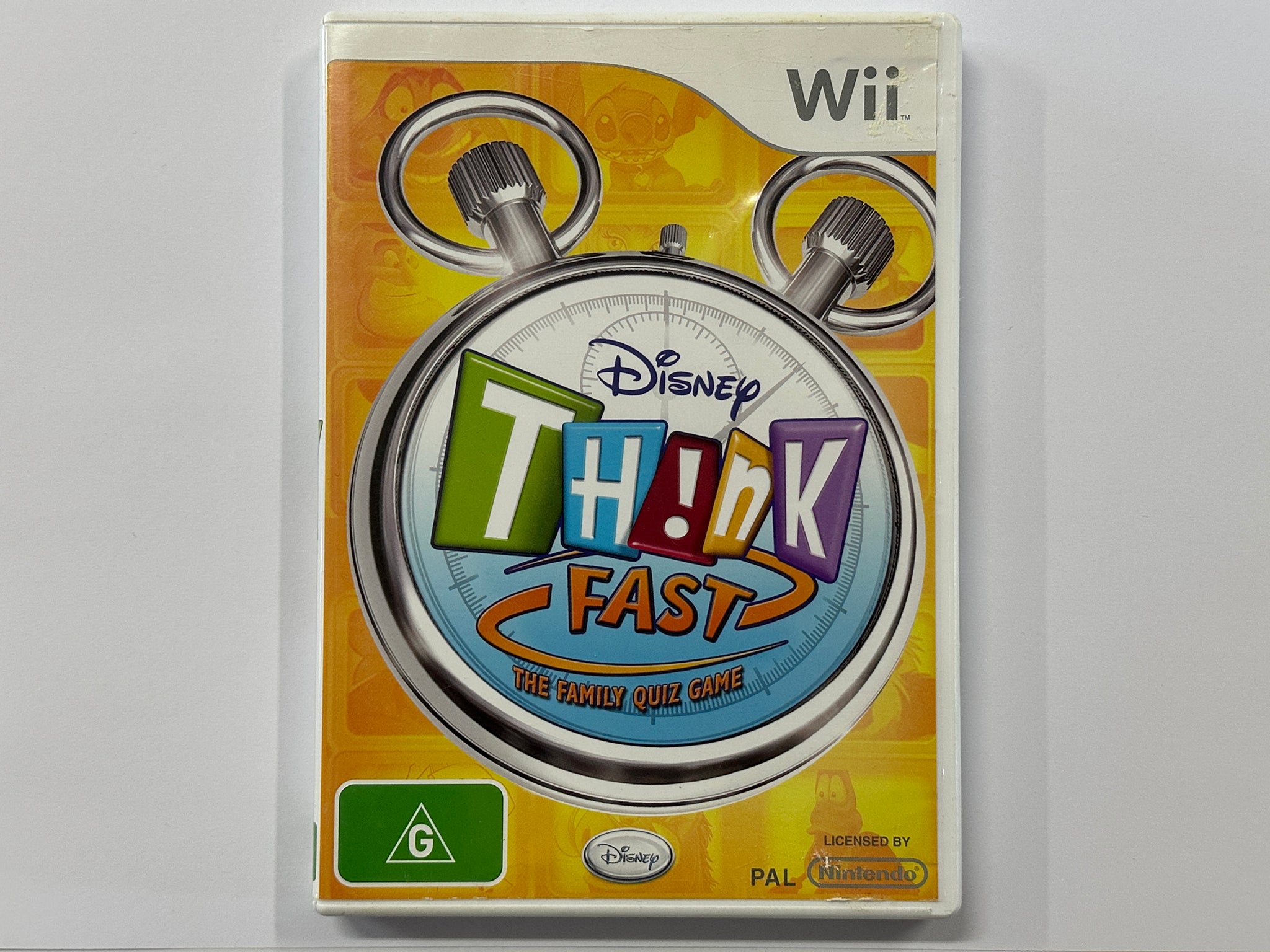 Disney Think Fast Complete In Original Case
