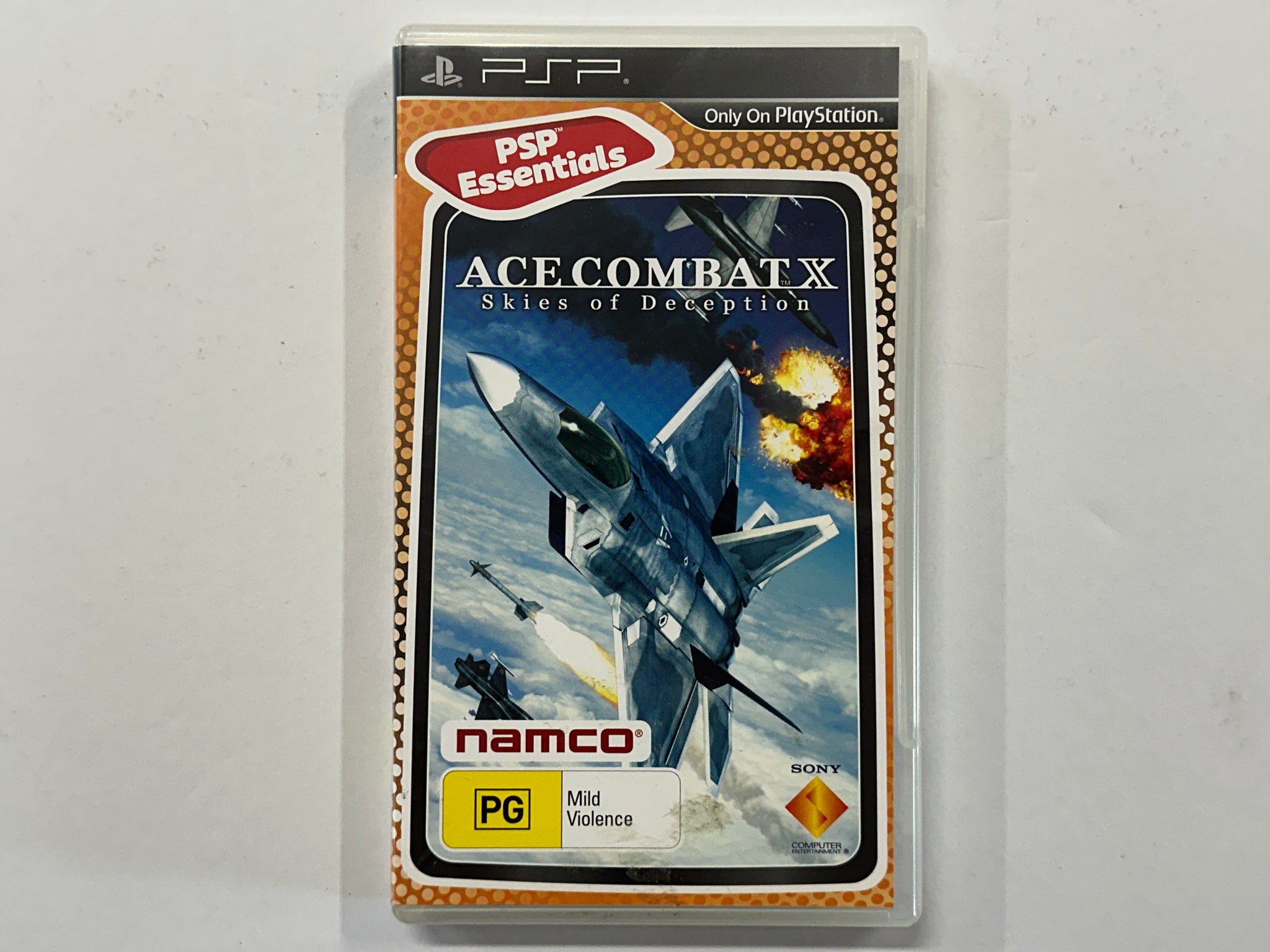 Ace Combat X Skies Of Deception In Original Case