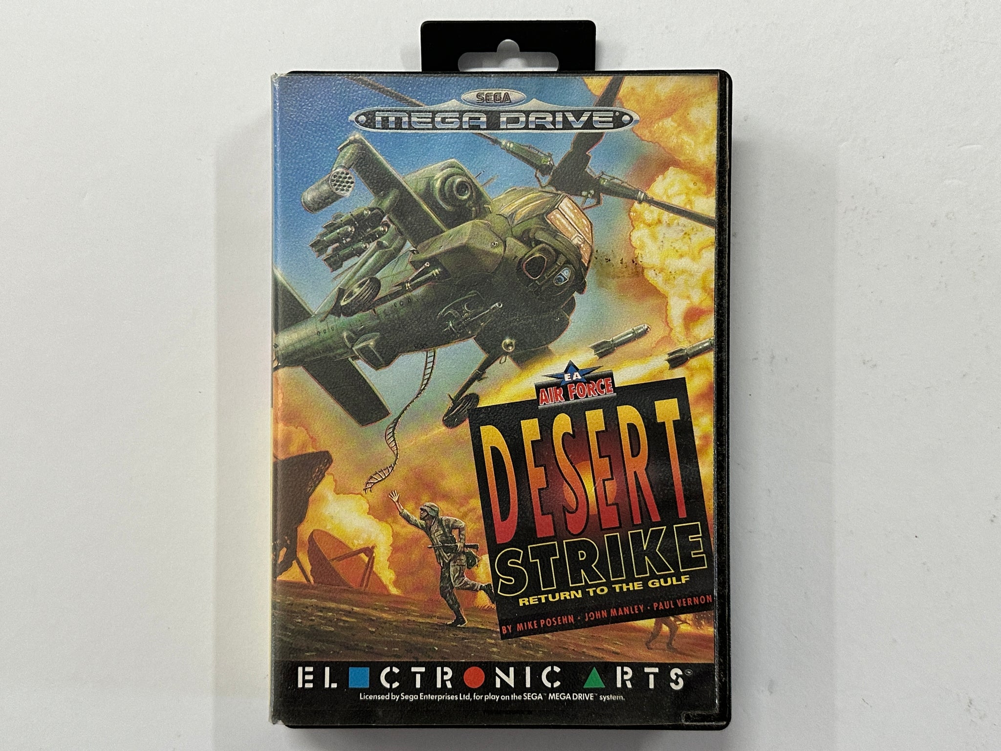 Desert Strike Return To The Gulf In Original Case