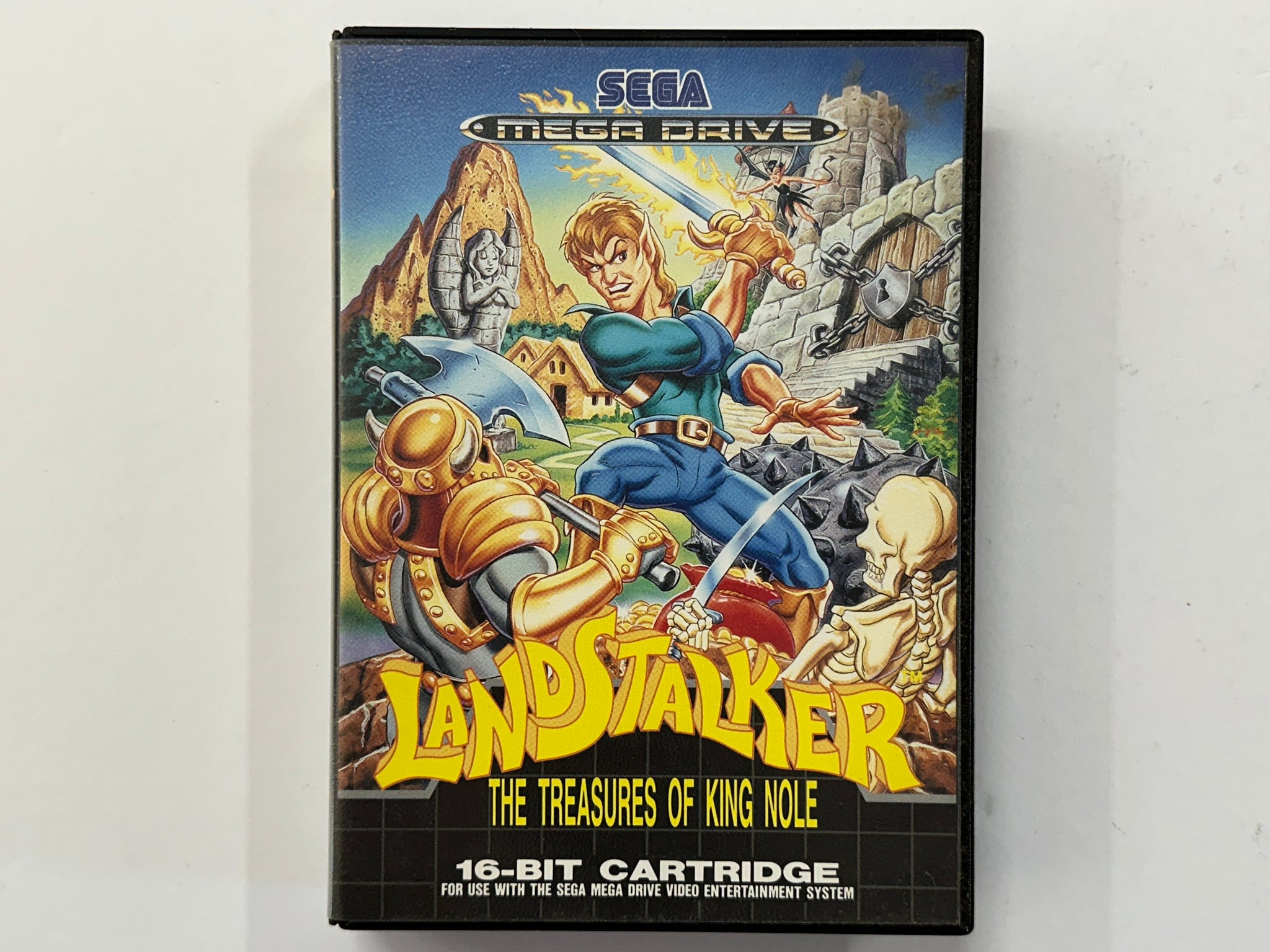 Landstalker The Treasures Of King Nole Complete In Original Case
