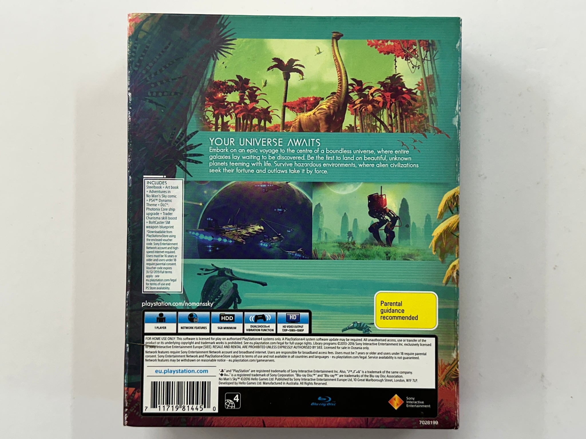 No Mans Sky Collectors Edition Complete In Box