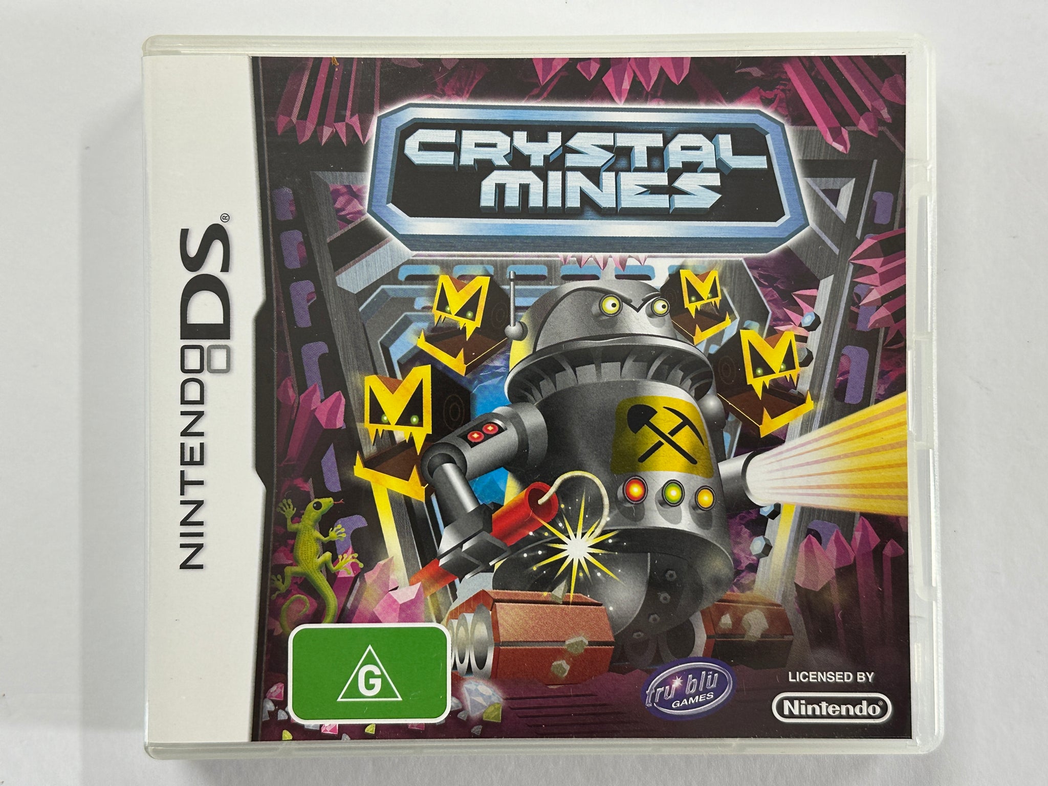 Crystal Mines Complete In Original Case