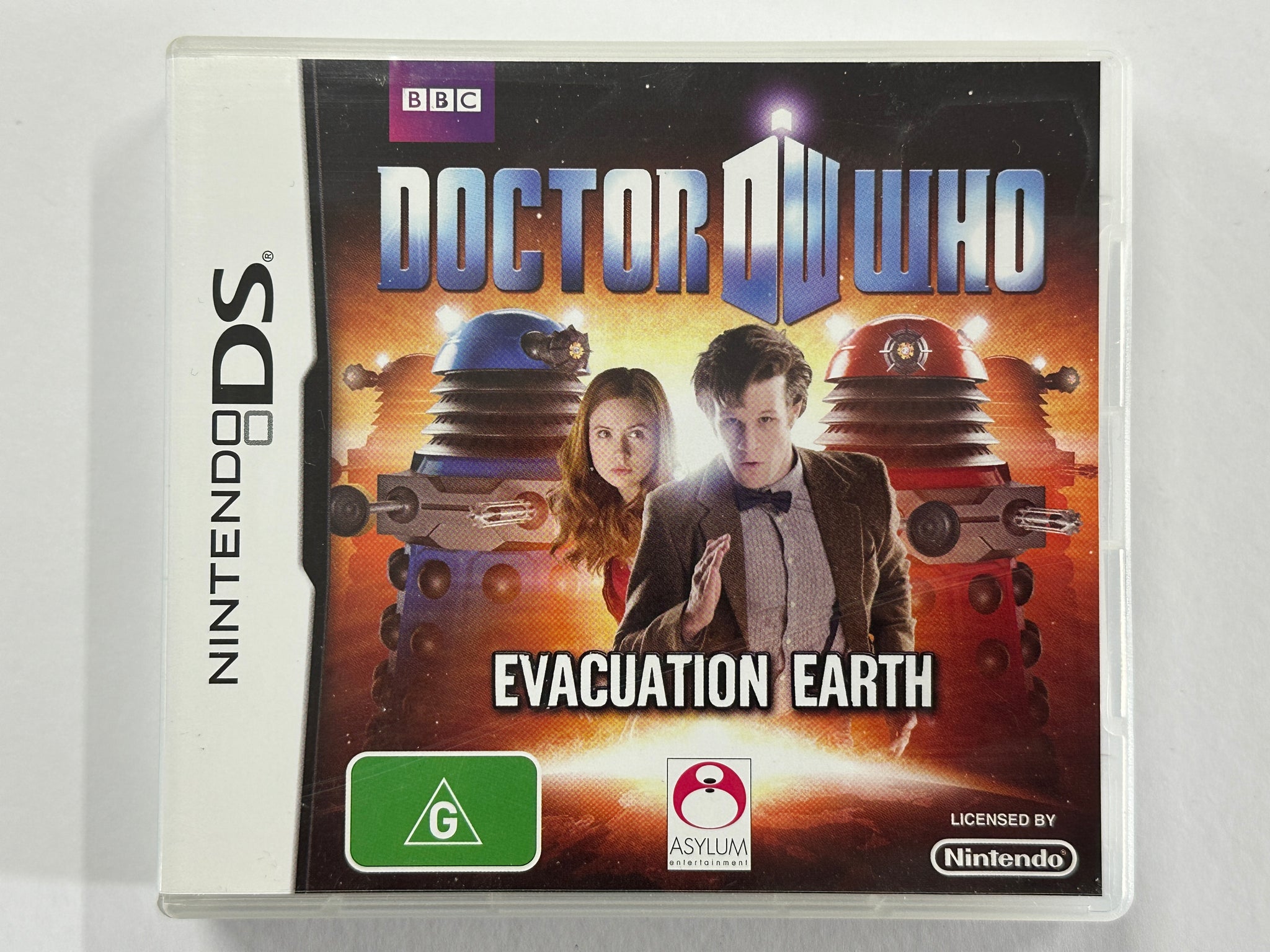 Doctor Who Evacuation Earth Complete In Original Case