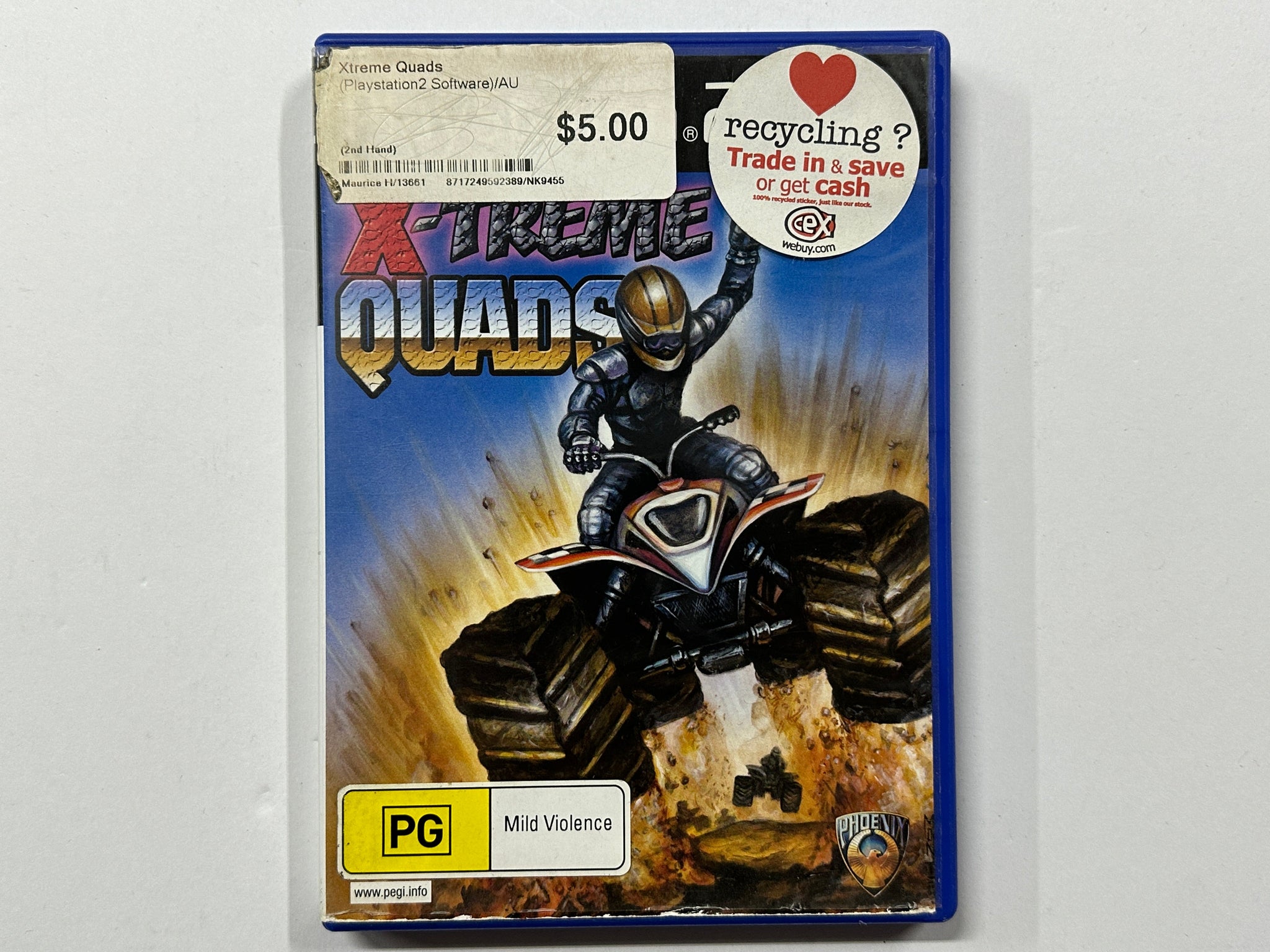 X-Treme Quads Complete In Original Case