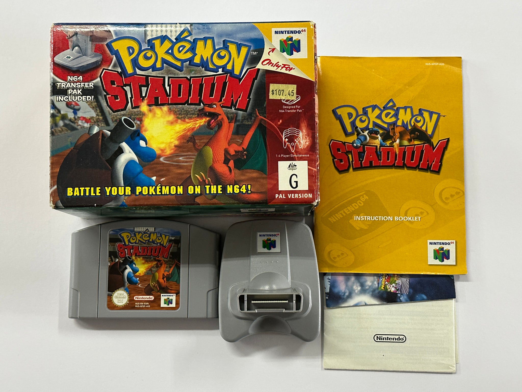 Pokemon Stadium Complete In Box